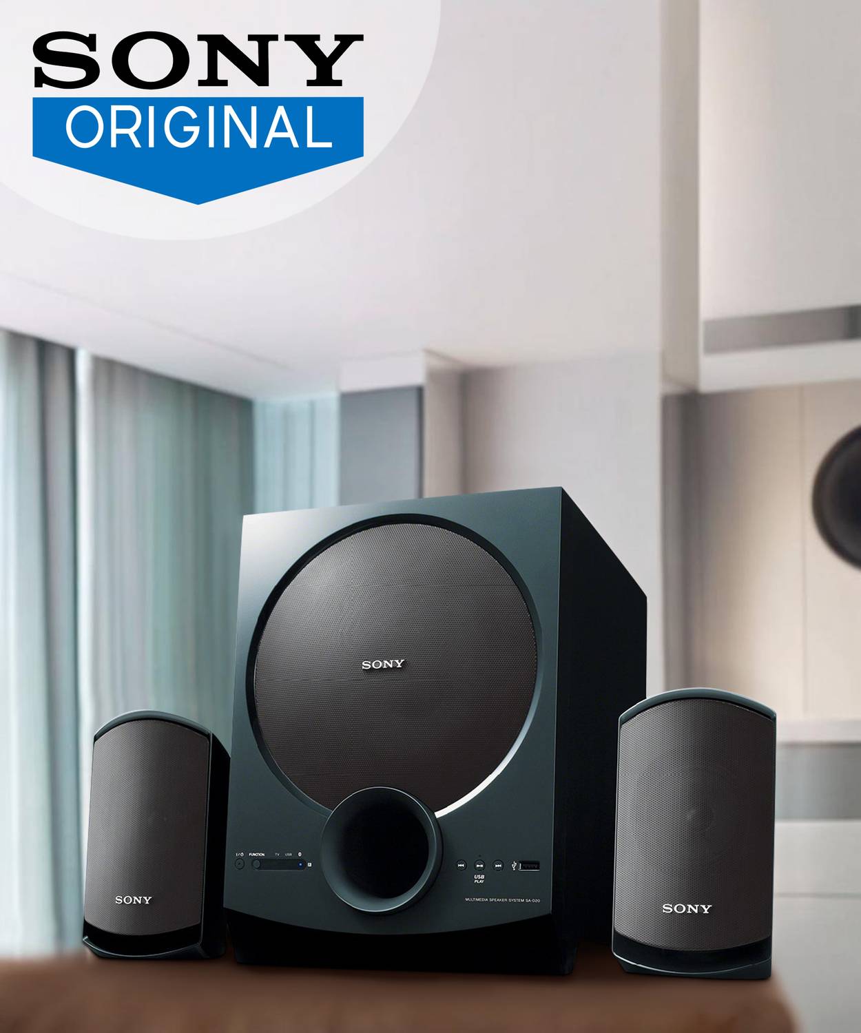SONY SA-D20 60W Bluetooth Home Theatre - Image 2