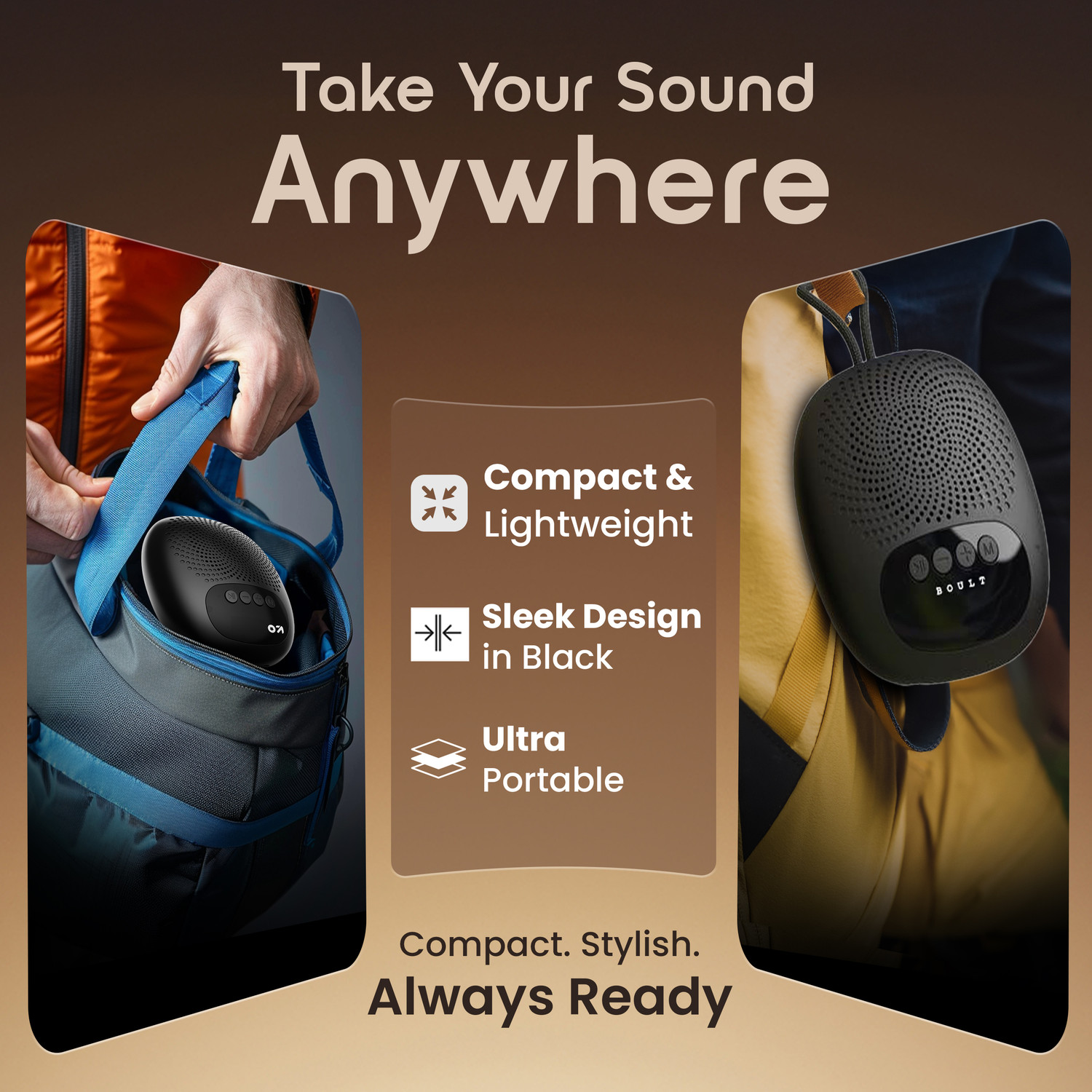 Image of GOBOULT Bassbox Q5 5 W Bluetooth Speaker