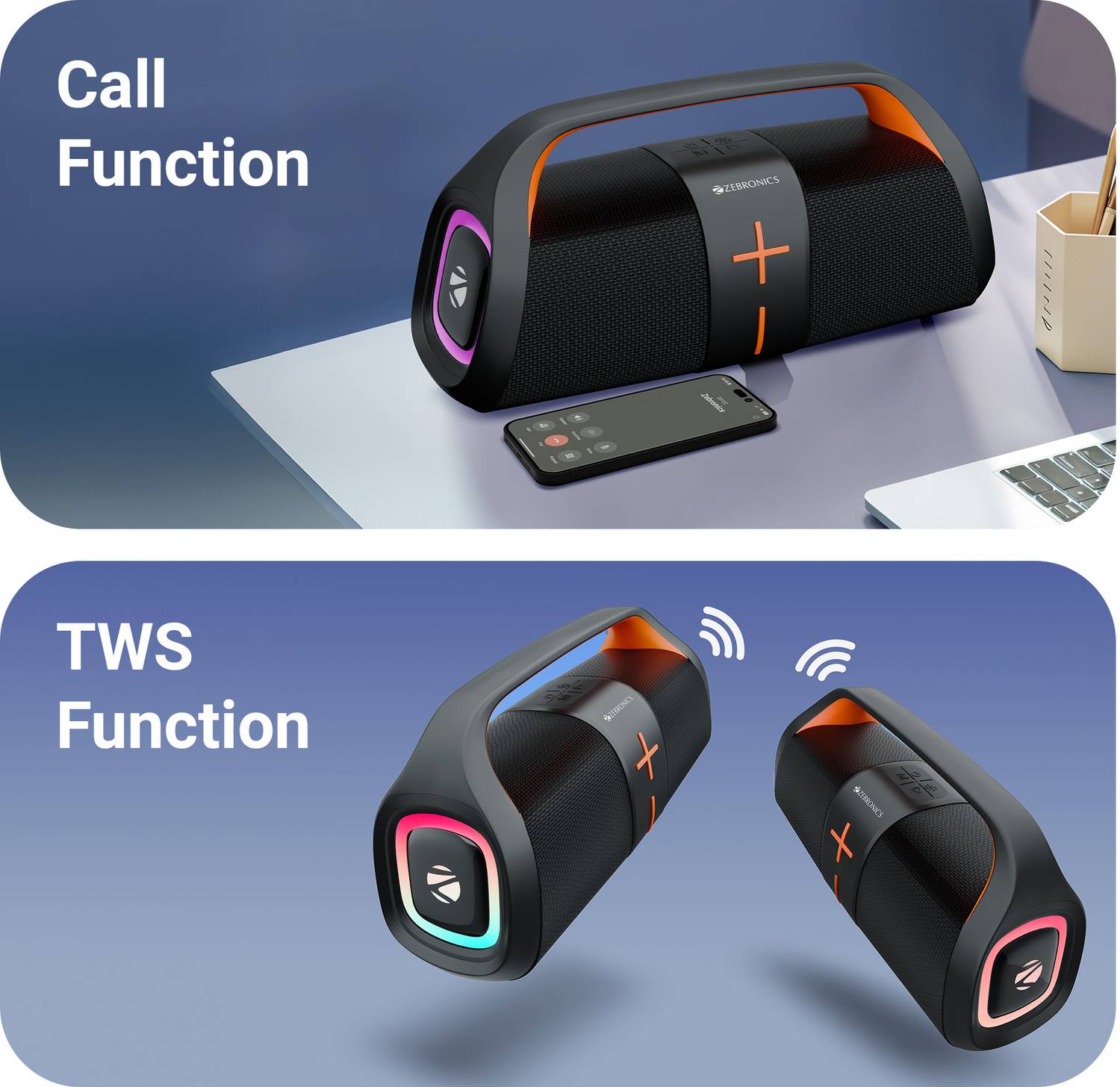 ZEBRONICS Sound Feast 200 30W Bluetooth Speaker - Image 5