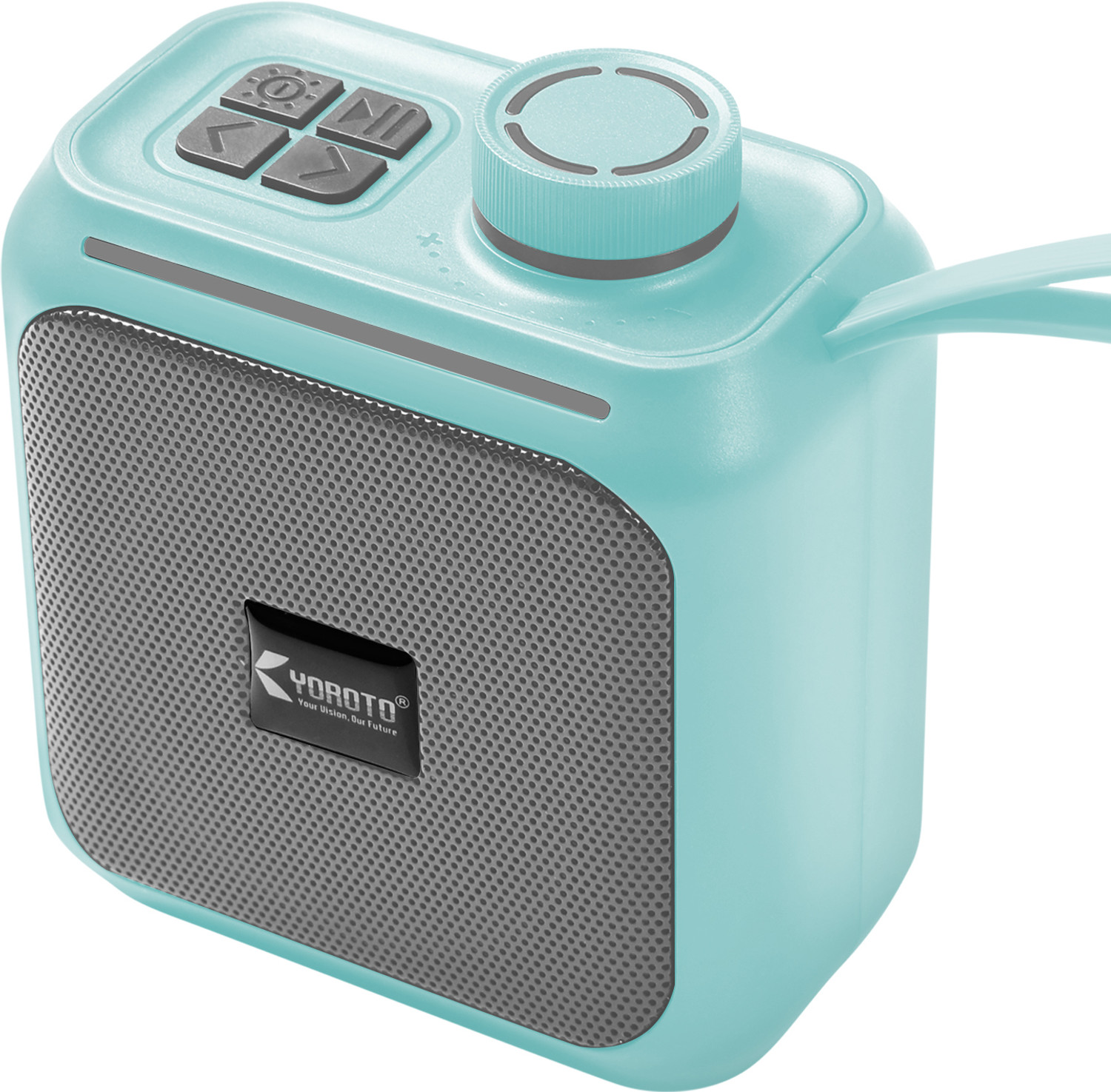 Image of YOROTO High Power Wireless Speaker with Thunder Bass, HD Stereo Sound, 6H Playtime 12 W Bluetooth Speaker
