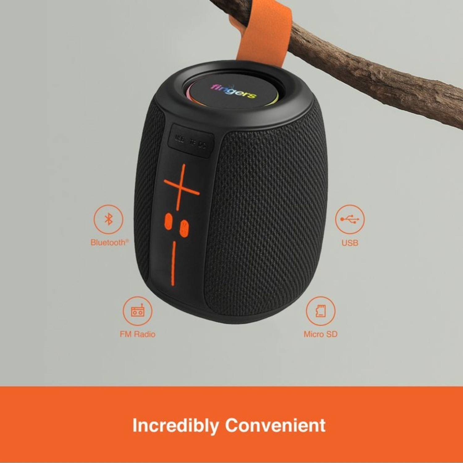 Image of RAJ MOBILE AND ELECTRIC SoundNugget BT6 2 56 W Bluetooth Speaker (Black, 2.1 Channel)