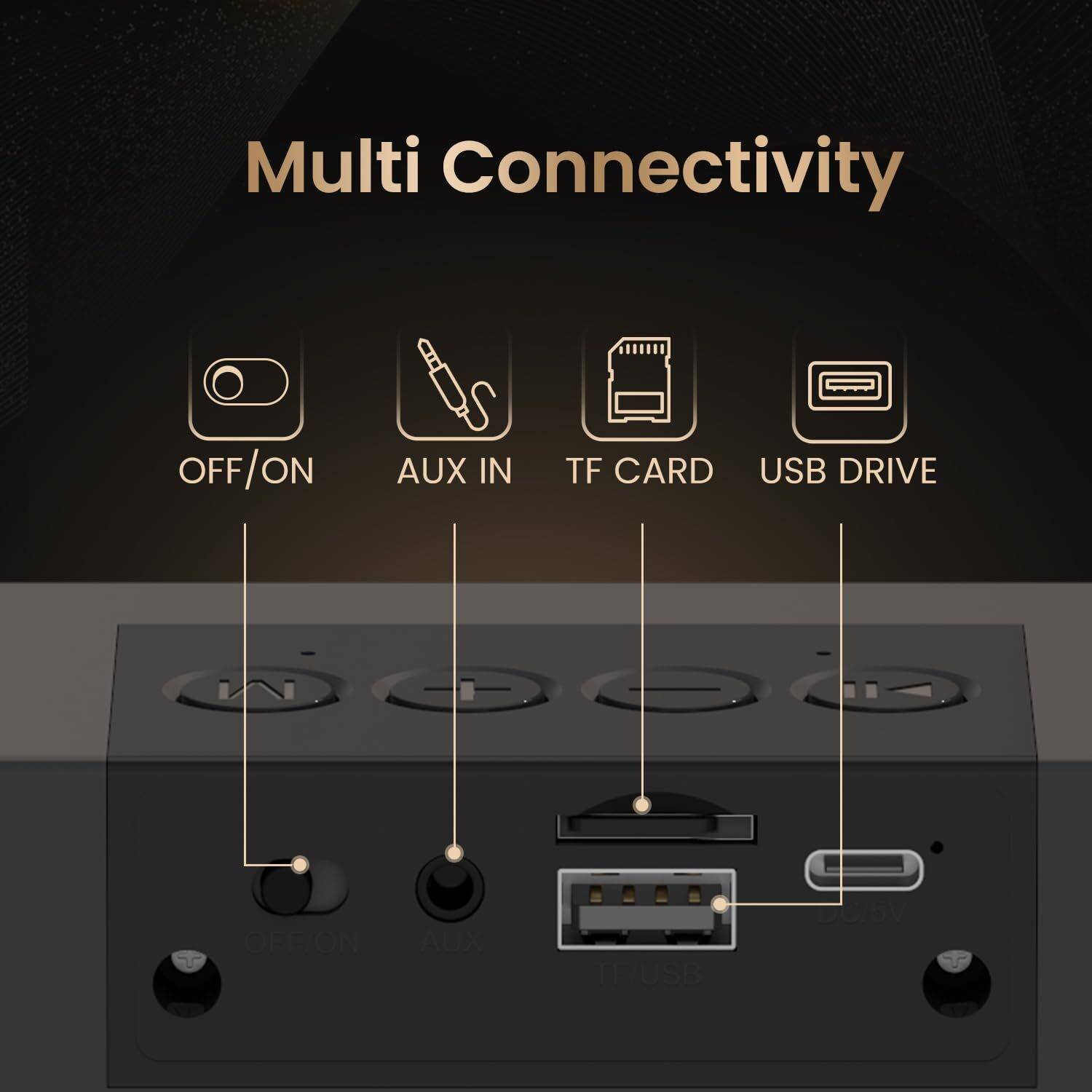 ZSIV DJ Wireless Rechargeable Speaker - Image 4