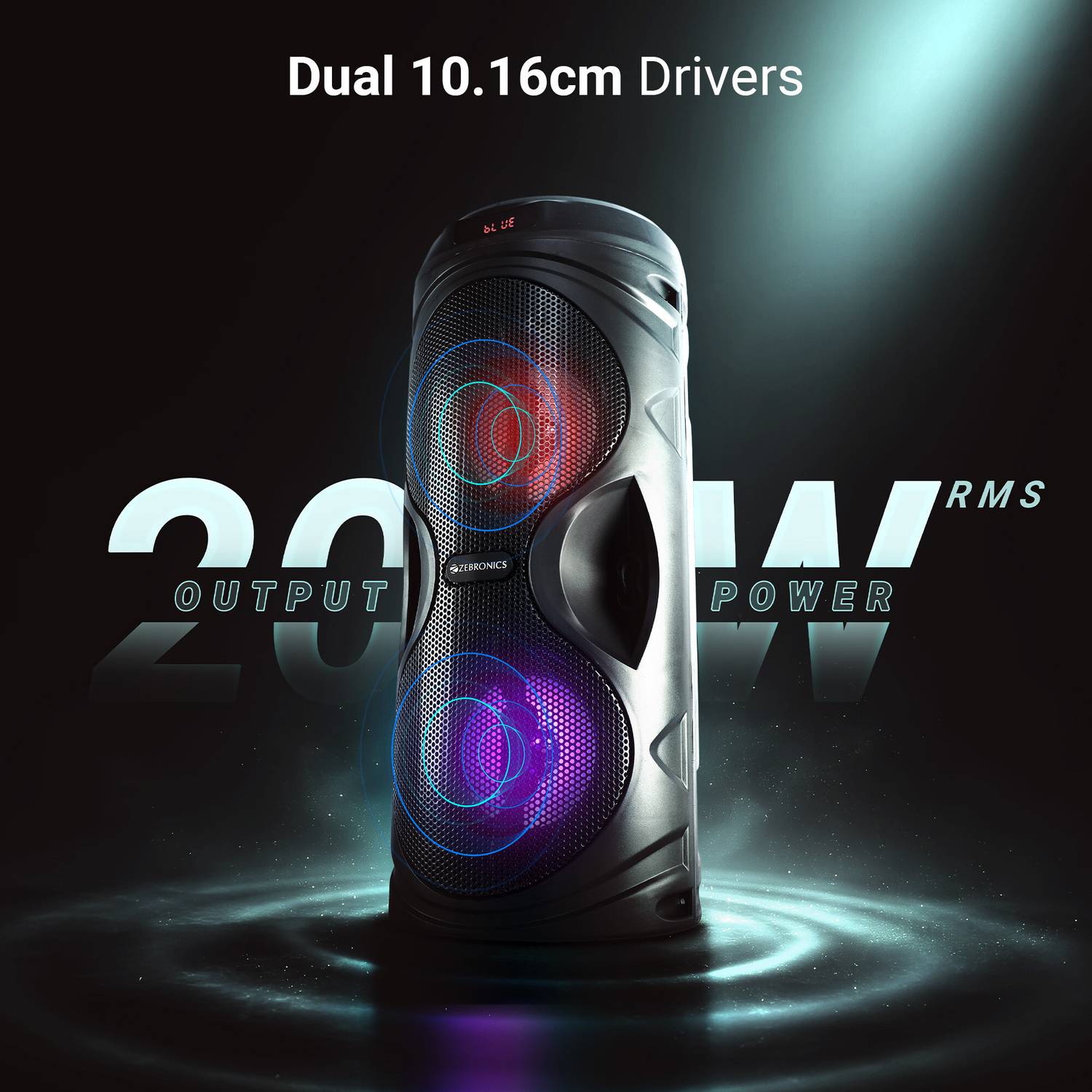 ZEBRONICS County Pro 12 20W Bluetooth Speaker - Image 2