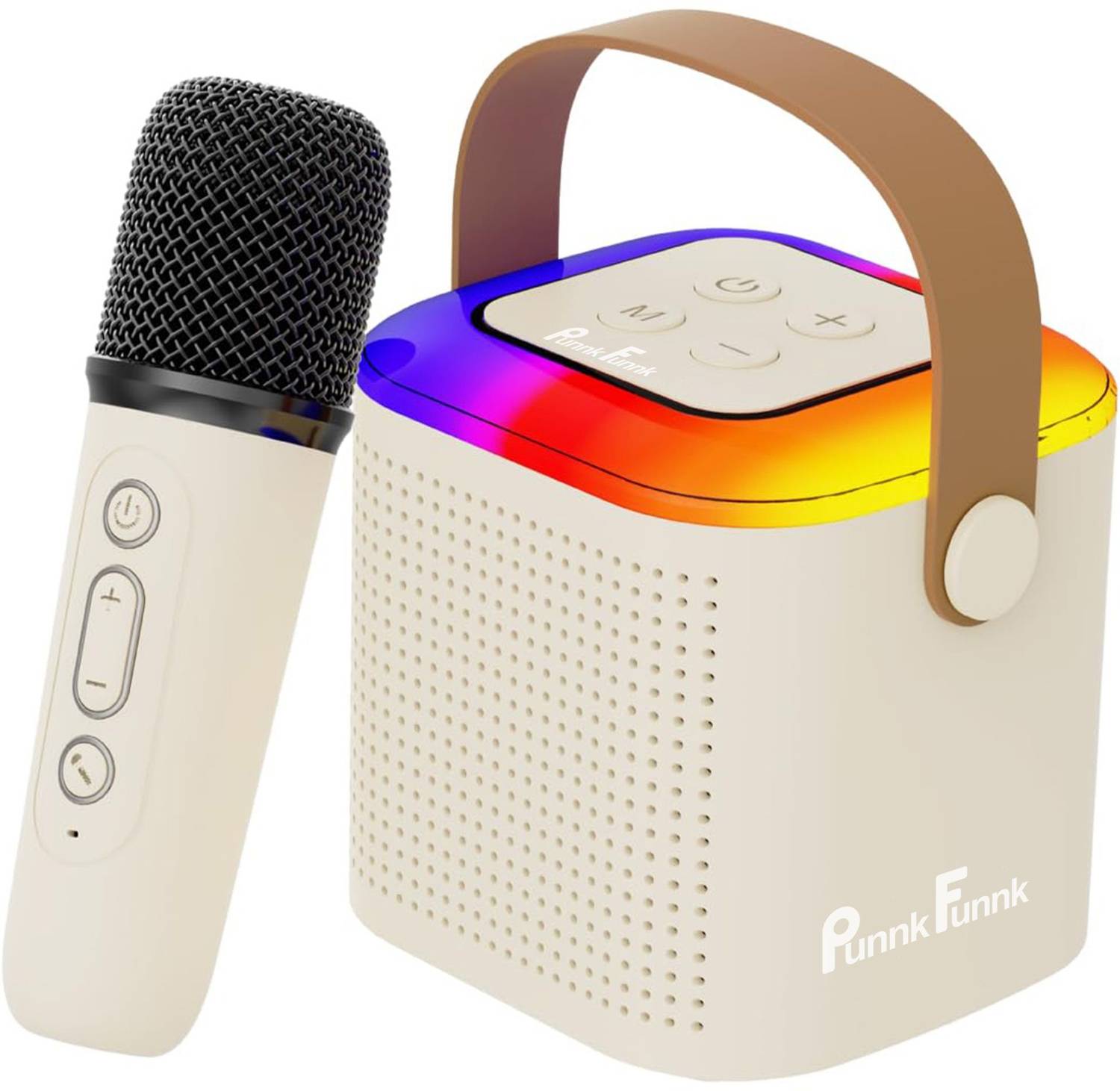 PunnkFunnk Mini Vocal Speaker Karaoke 2 Mic - Image 1