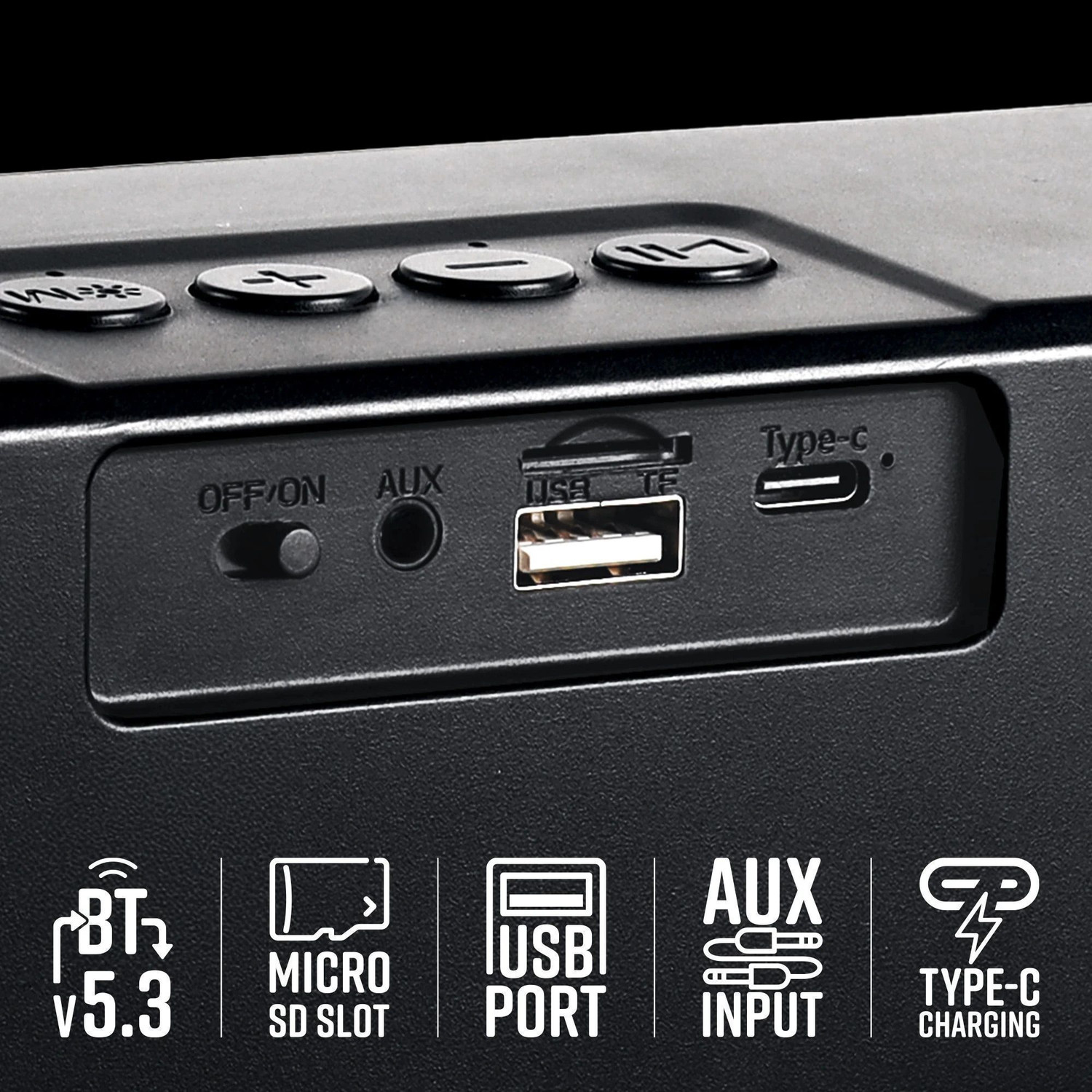 Image of ZEBRONICS Astra 40,Dual drivers,Deep Bass,8H Playback,TWS,USB /AUX /mSD, RGB, Splash-proof 20 W Bluetooth Speaker