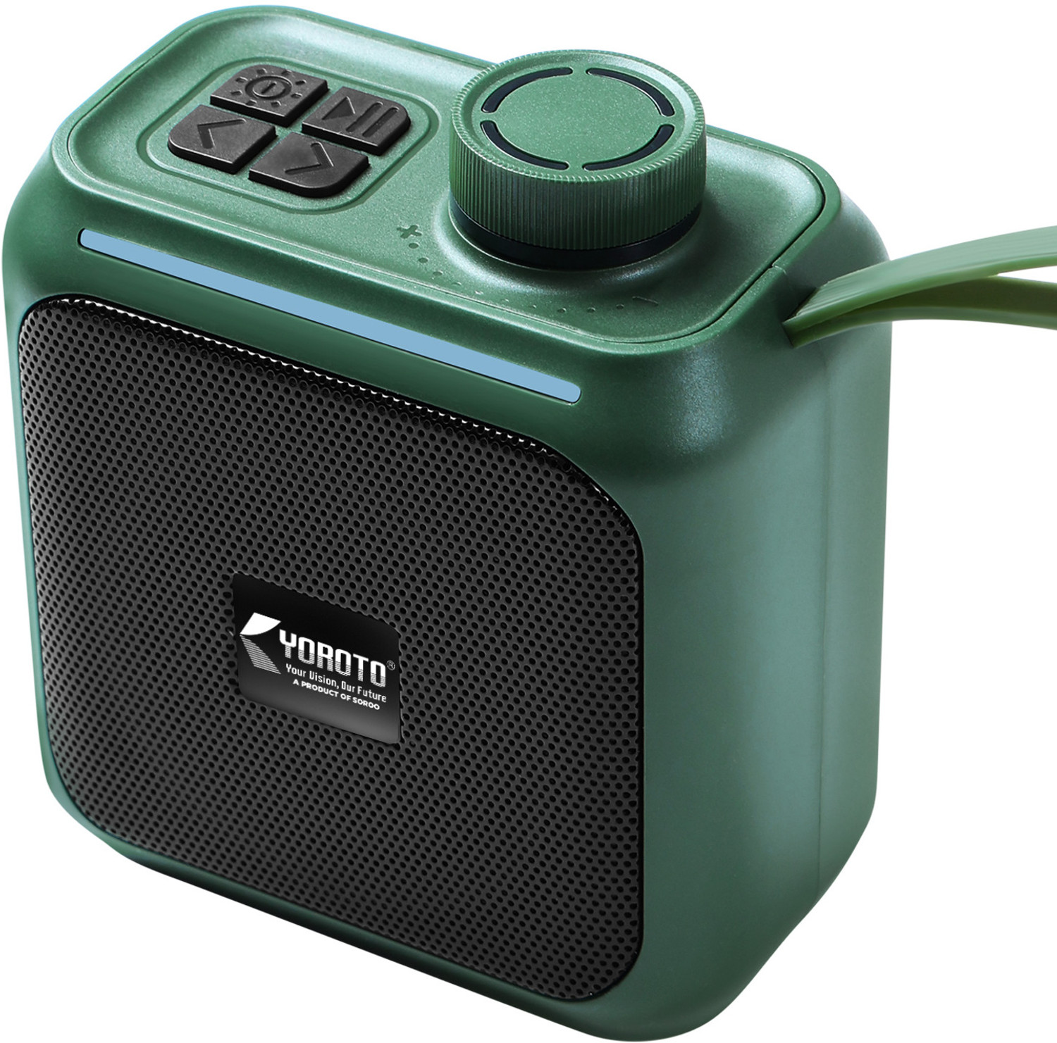 Image of YOROTO High Power Wireless Speaker with Thunder Bass, HD Stereo Sound, 6H Playtime 12 W Bluetooth Speaker