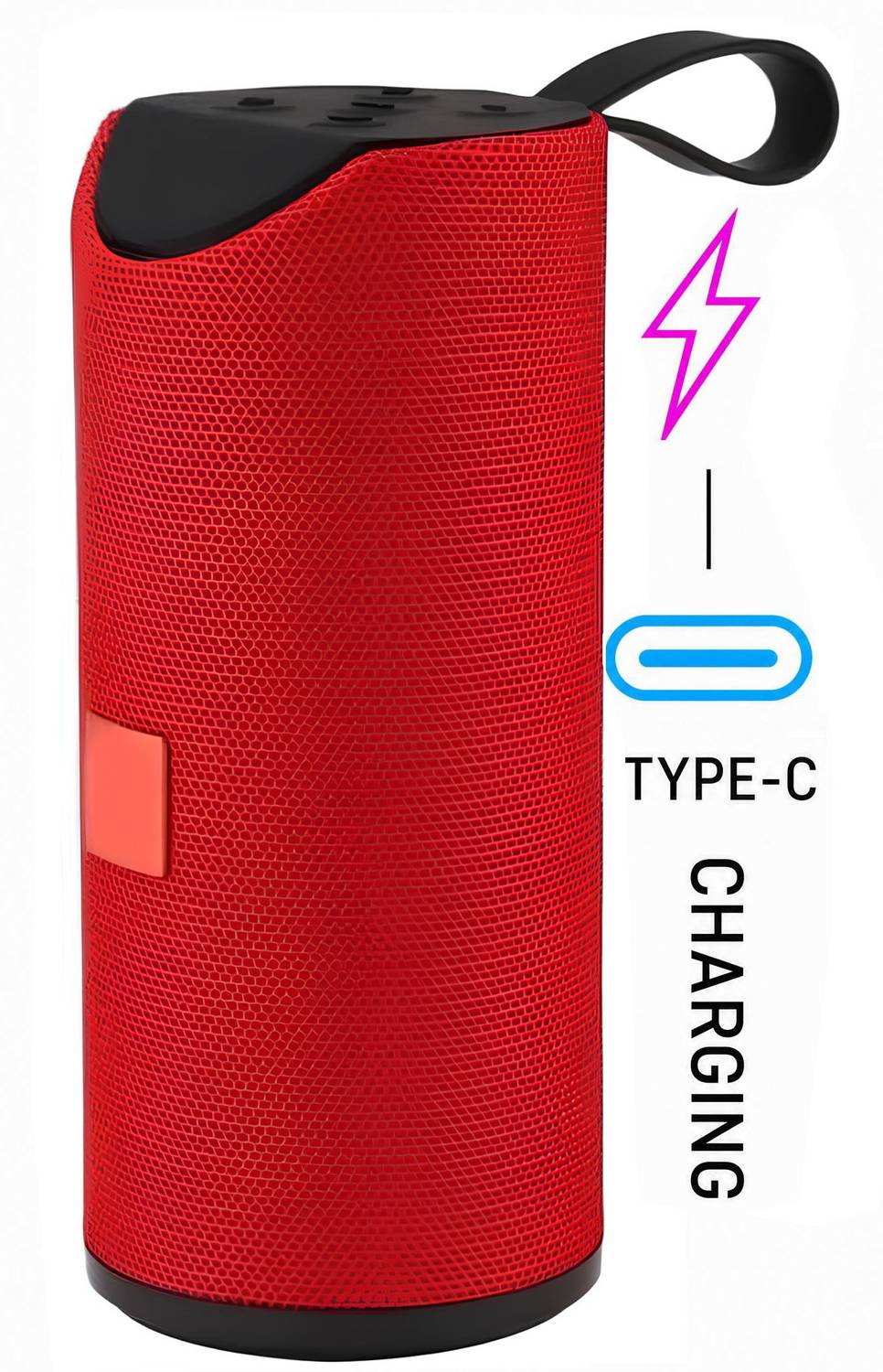 F FERONS T-113 PRO TYPE-C CHARGING WIRELESS PORTABLE MINI DJ RECHARGEABLE TRAVEL 9 W Bluetooth Speaker