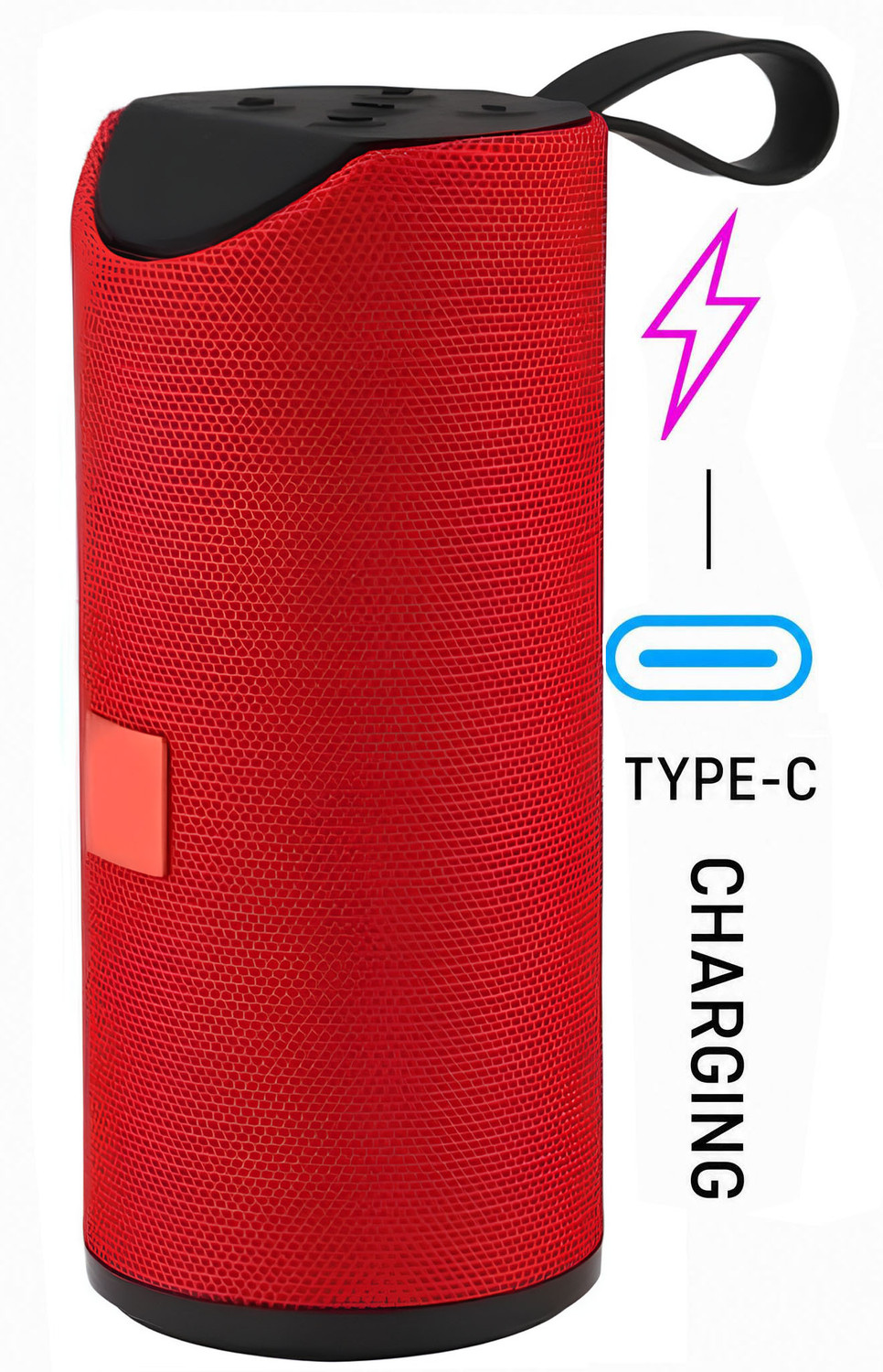 Image of F FERONS T-113 PRO TYPE-C CHARGING WIRELESS PORTABLE MINI DJ RECHARGEABLE TRAVEL 9 W Bluetooth Speaker