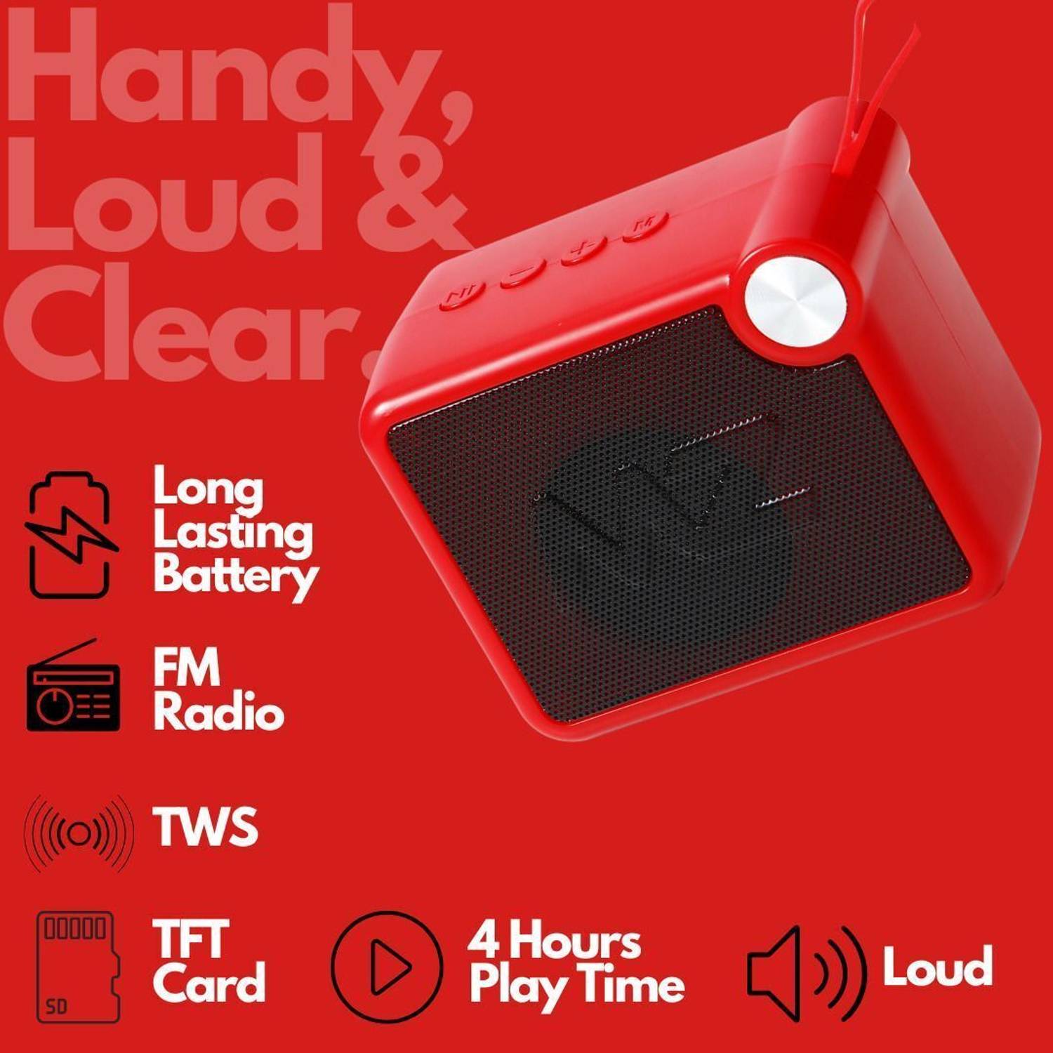 MZ M406SP 5W Bluetooth Speaker - Image 1