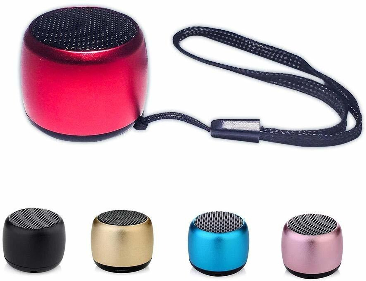 Image of SHUANG YOU Bluetooth Speakers Portable Small Pocket Size Super Mini Wireless Speaker Tiny Body Loud Voice with Microphone for Smartphones (Multicolor) 0.2 W Bluetooth Speaker