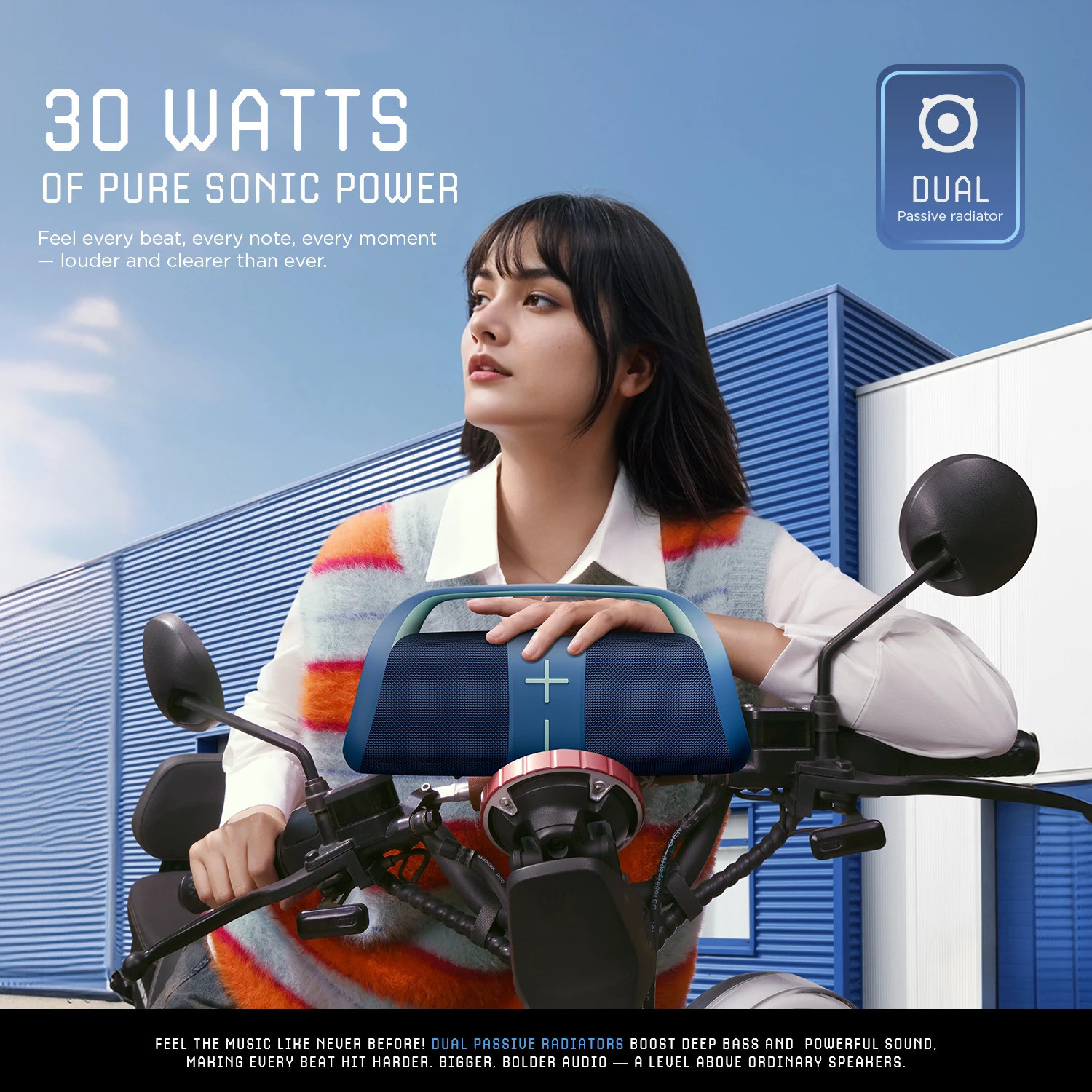 Image of Hammer Boom 30 W Bluetooth Speaker
