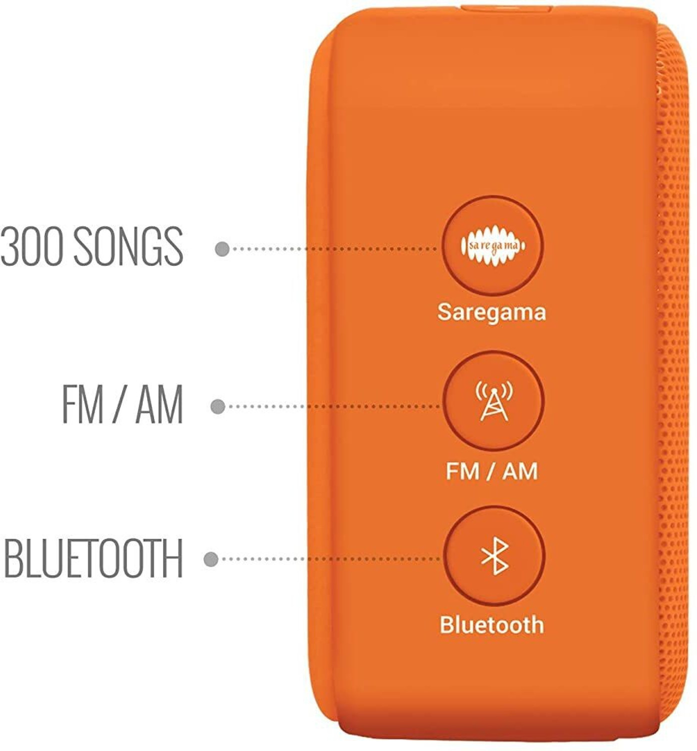 Image of SAREGAMA SCM104 5 W Bluetooth Speaker
