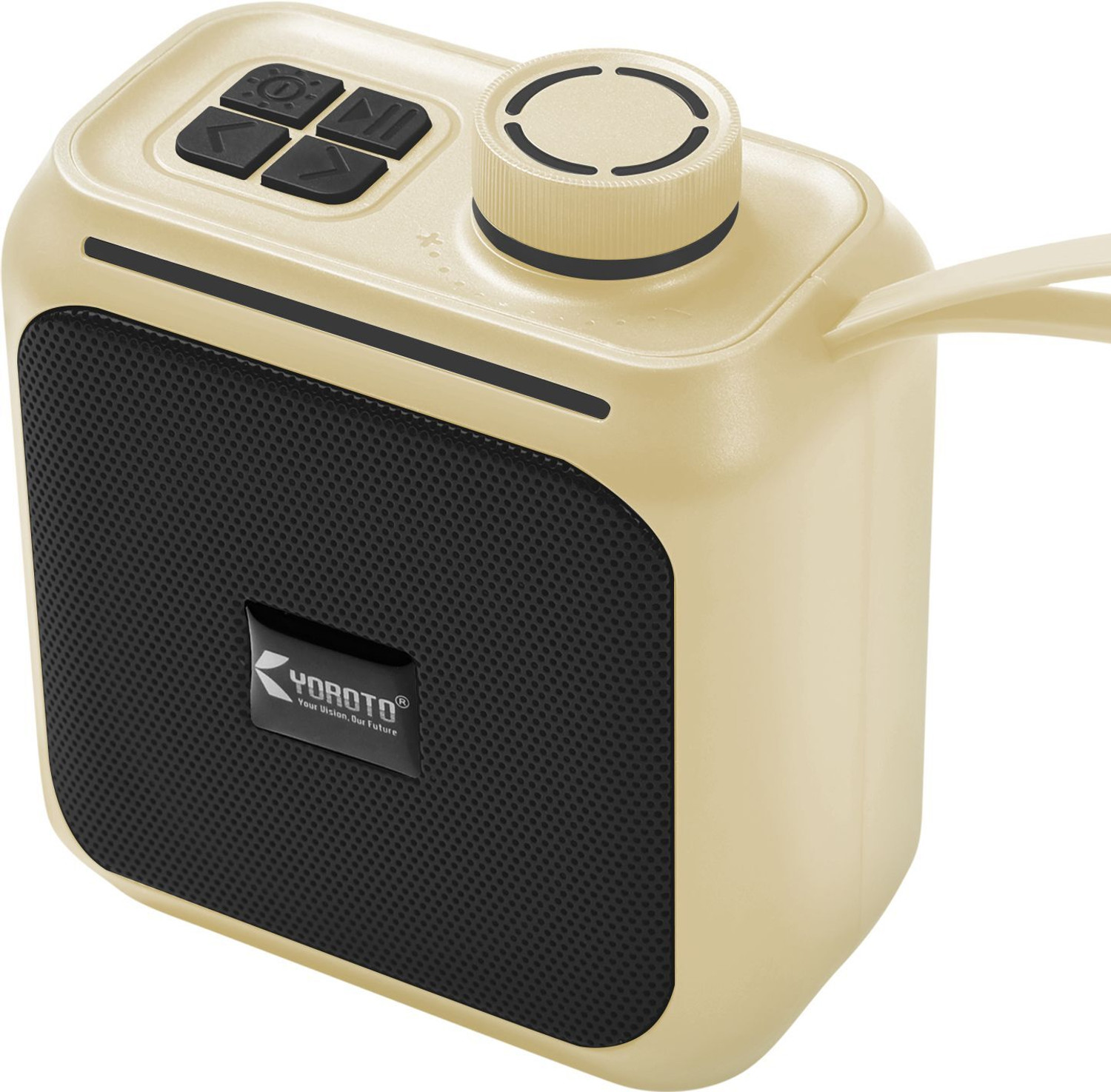 Image of YOROTO High Power Wireless Speaker with Thunder Bass, HD Stereo Sound, 6H Playtime 12 W Bluetooth Speaker