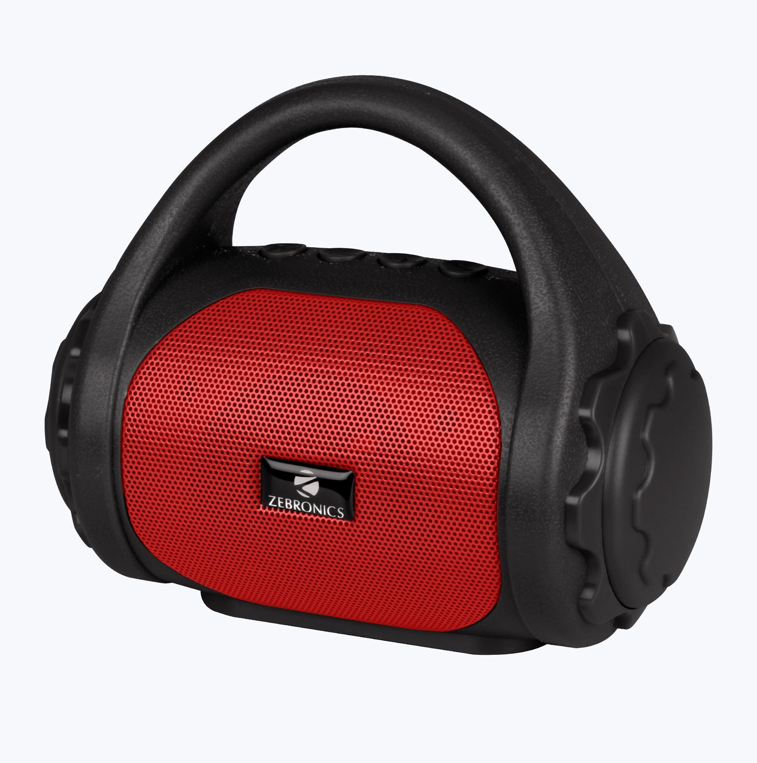 Image of ZEBRONICS Zeb-County (Black+Red) 3 W Bluetooth Speaker