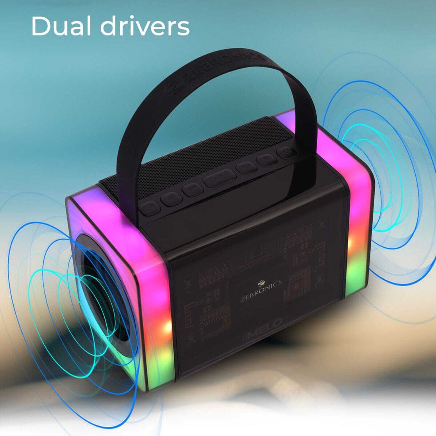 Image of ZEBRONICS MELO 15 W Bluetooth Speaker