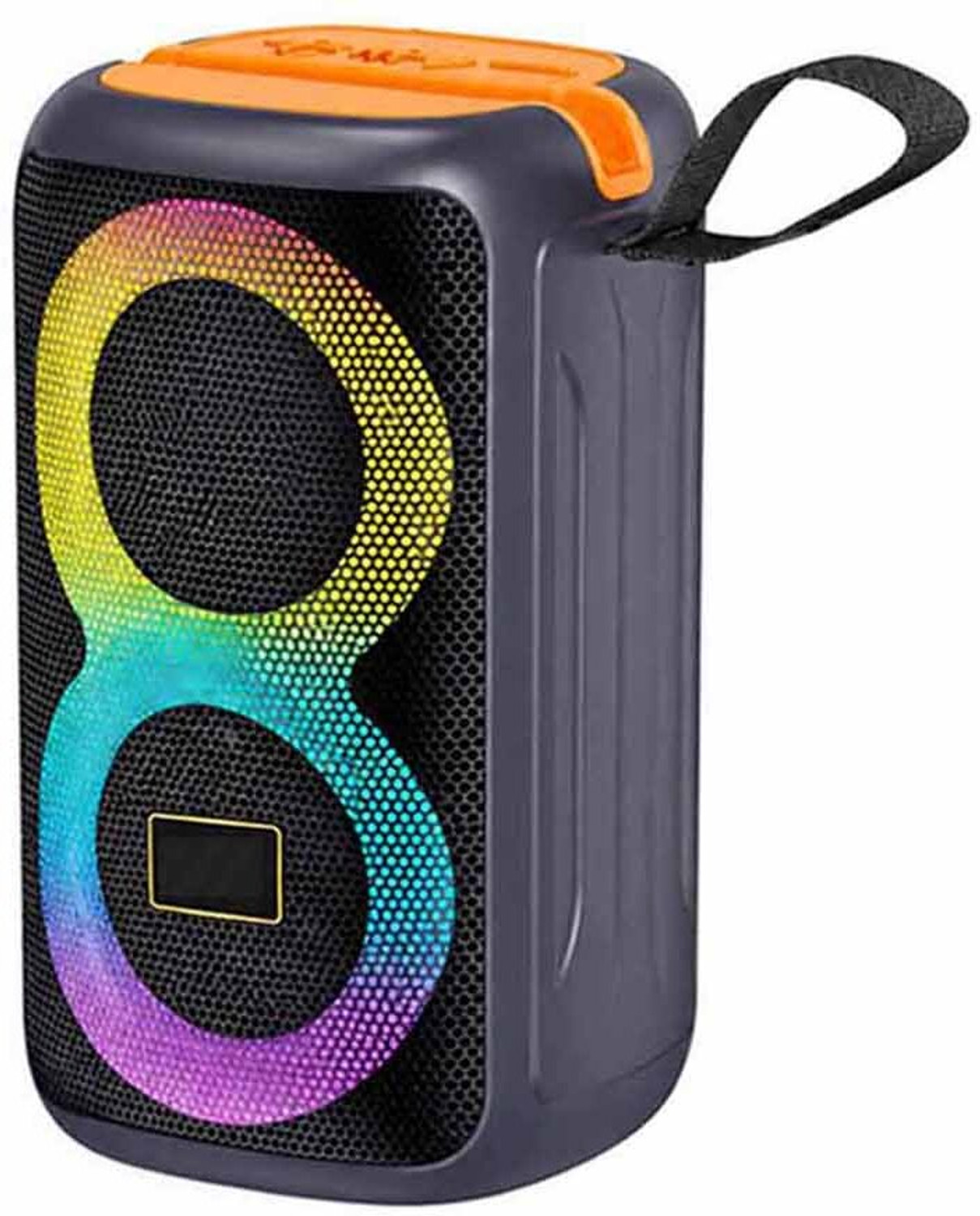Image of RZW RZ-222 Portable Bluetooth Speaker with Built-in Phone Holder & RGB LED Effects 10 W Bluetooth Speaker