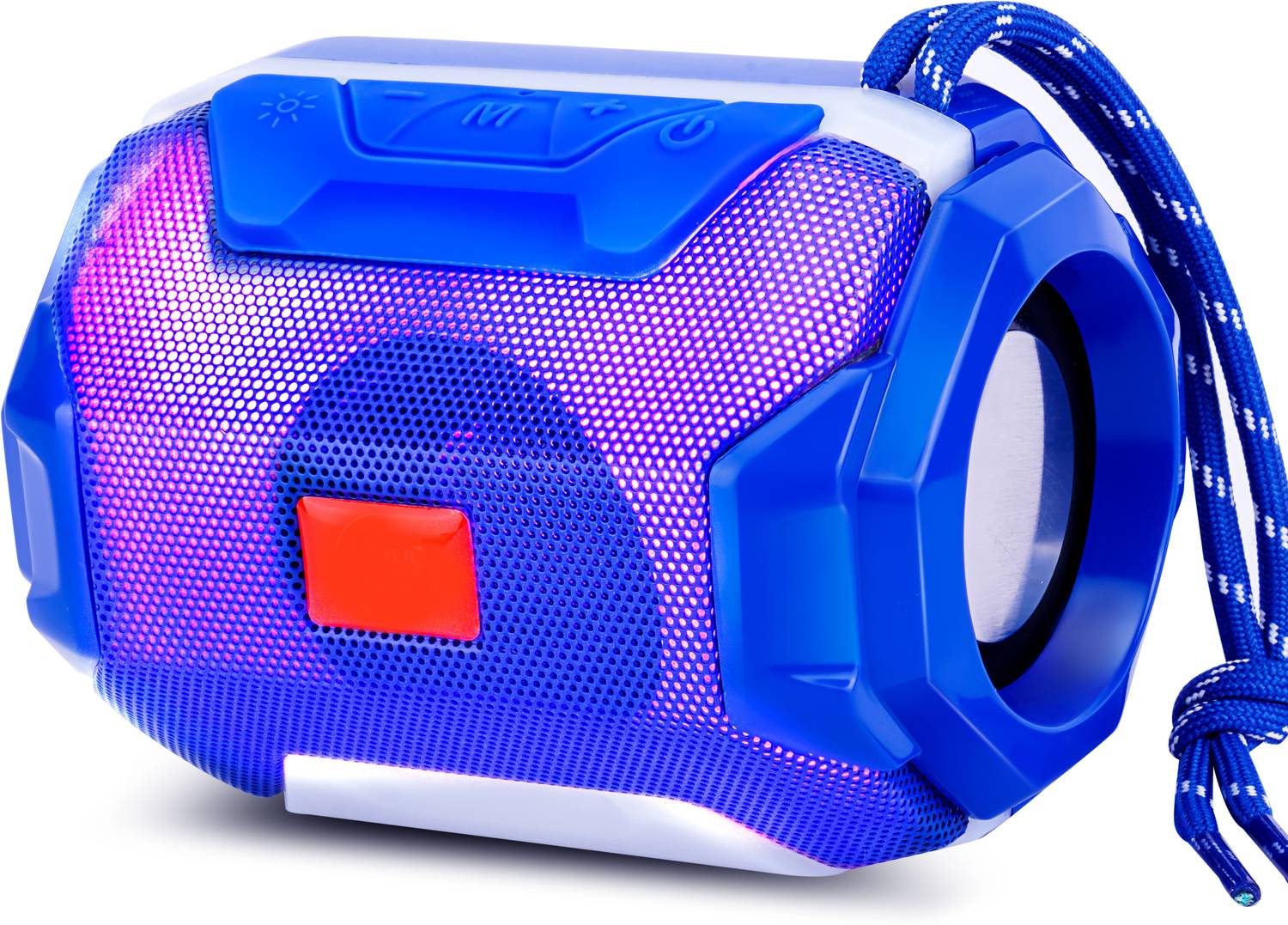 F FERONS Powerpact bass & stereo audio color changIng led Light wireless portable FRB-162 5 W Bluetooth Speaker