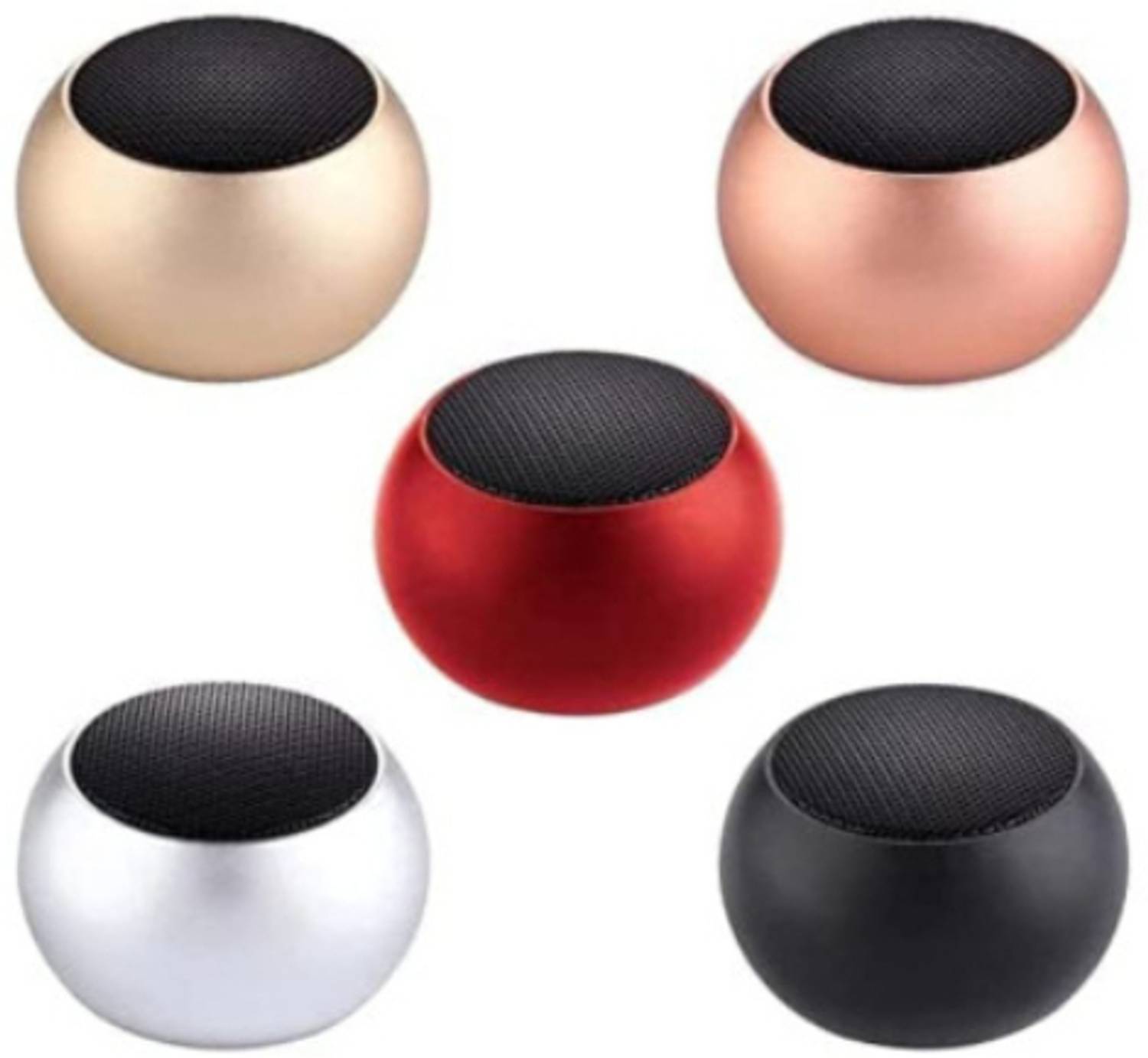 GUGGU ANK_869A_M3 BLUETOOTH SPEAKER ROUND STEEL BODY SPEAKER WITH HIGH BASS SOUND 48 W Bluetooth Speaker