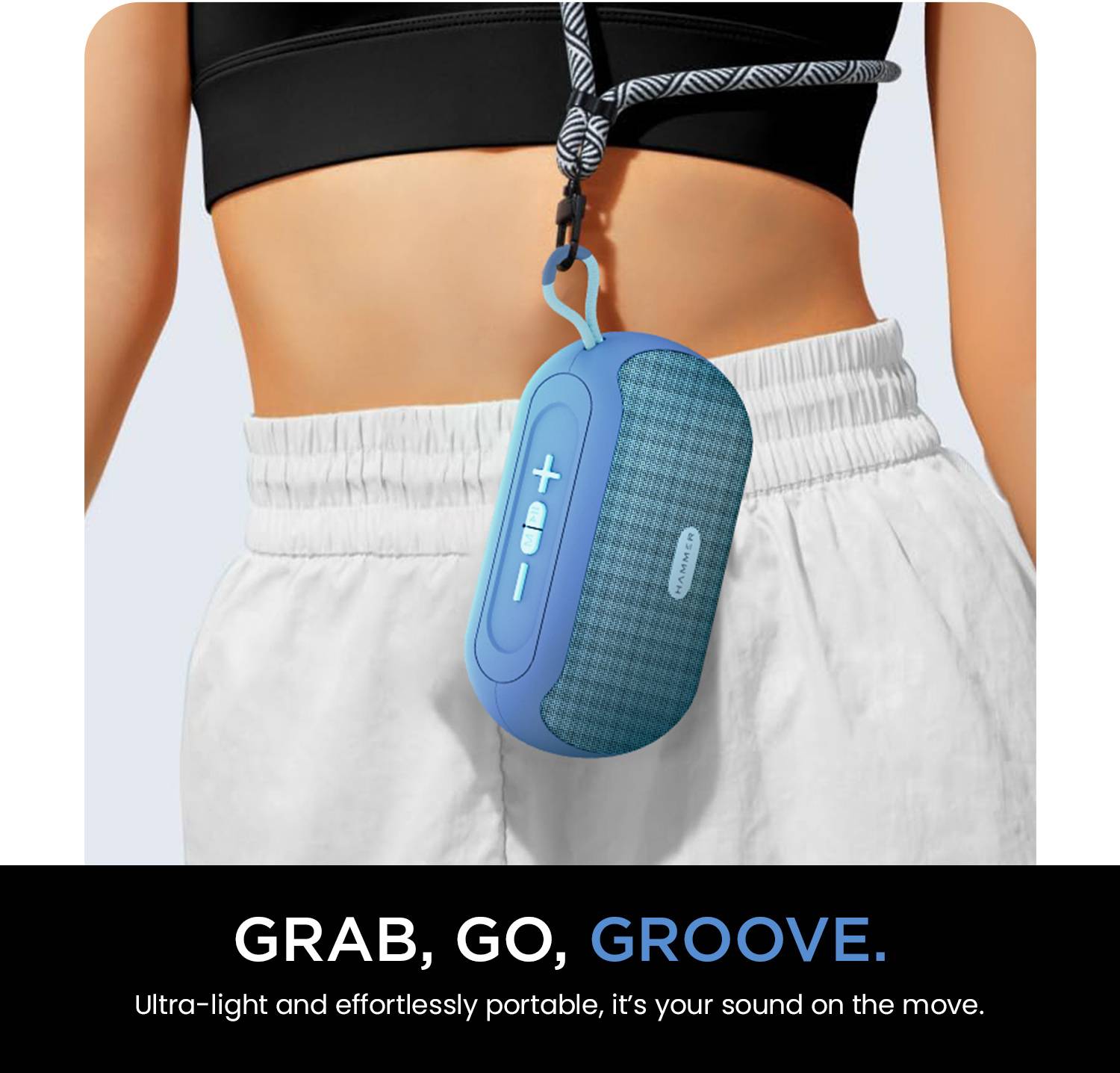 Hammer Wave 10W Bluetooth Speaker - Image 3