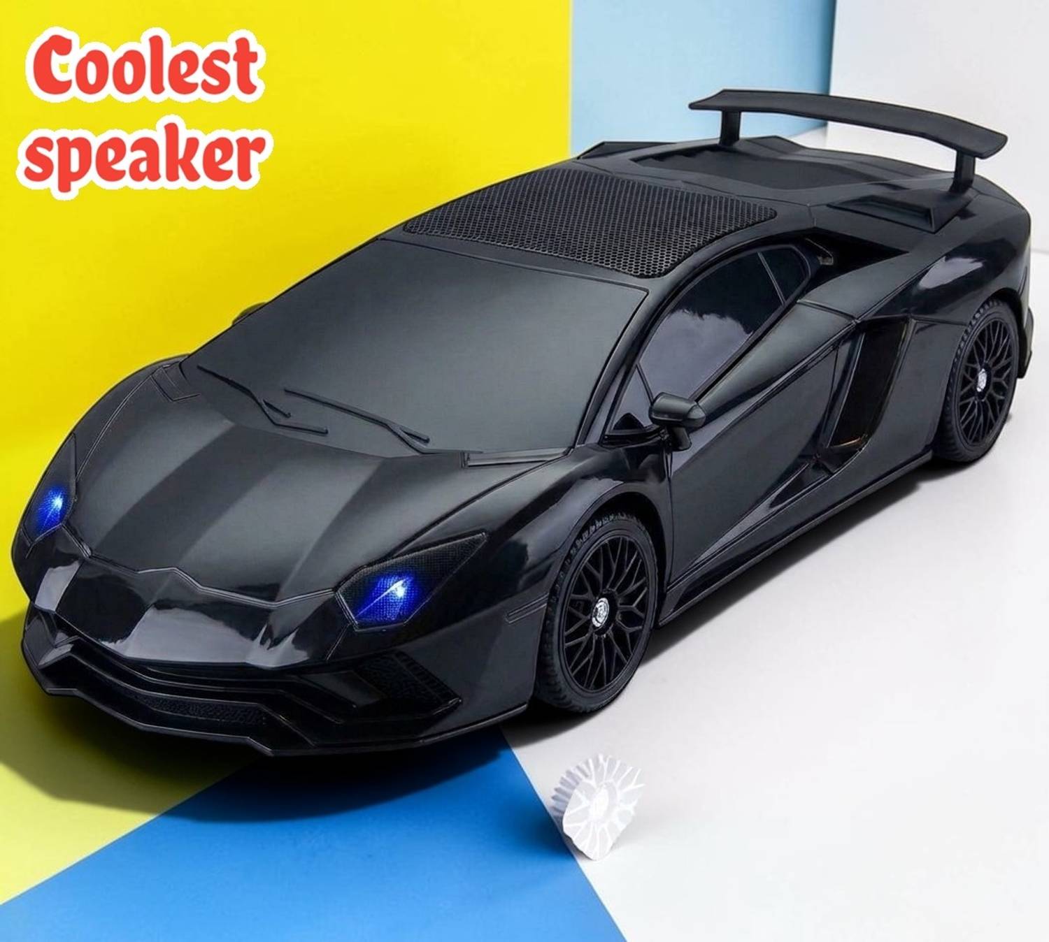 3BAAN B508 Wireless Car Shape Bluetooth Speaker with LED Light for Home and Party 9 W Bluetooth Speaker