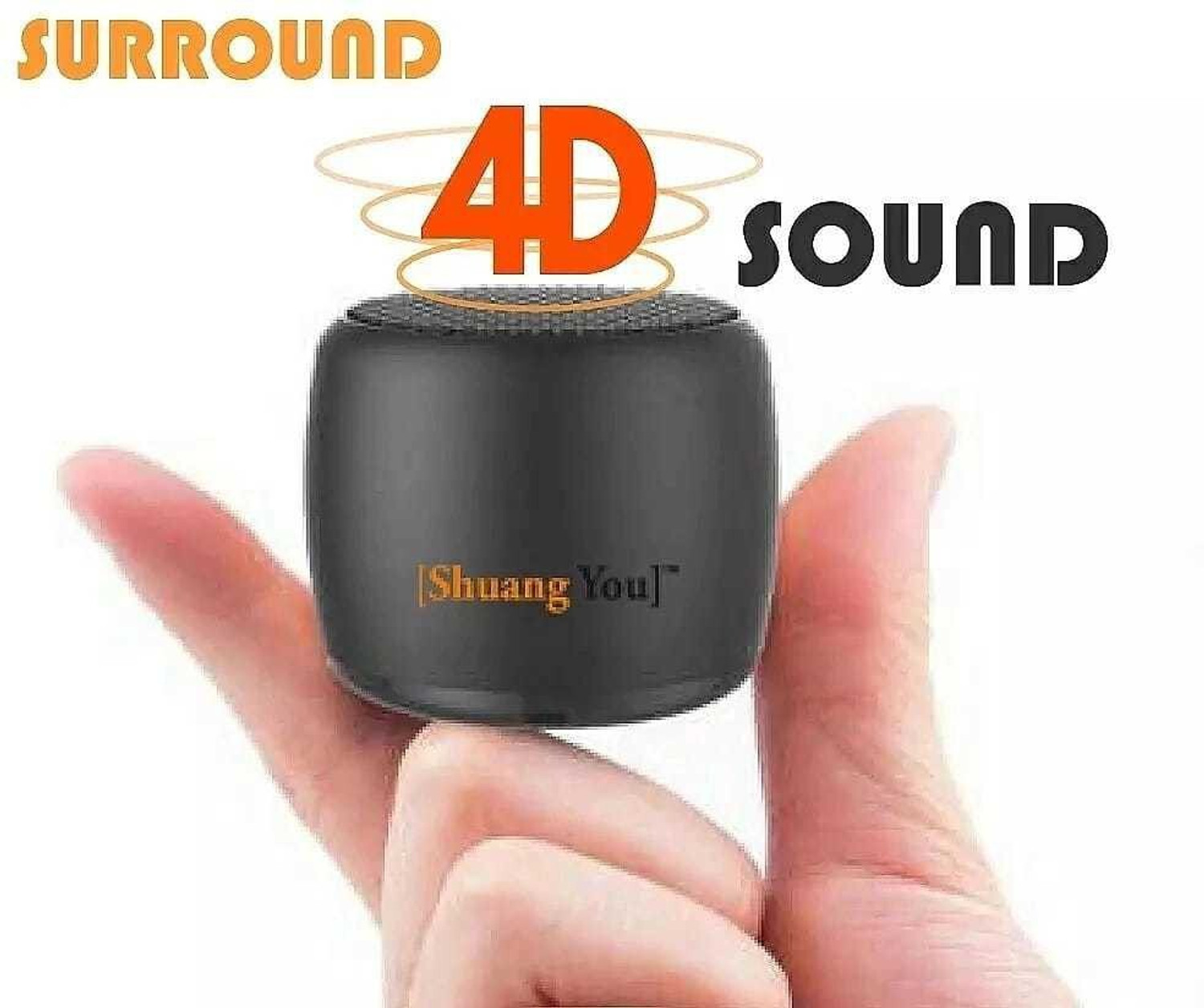 Image of SHUANG YOU Bluetooth Speakers Portable Small Pocket Size Super Mini Wireless Speaker Tiny Body Loud Voice with Microphone for Smartphones (Multicolor) 0.2 W Bluetooth Speaker
