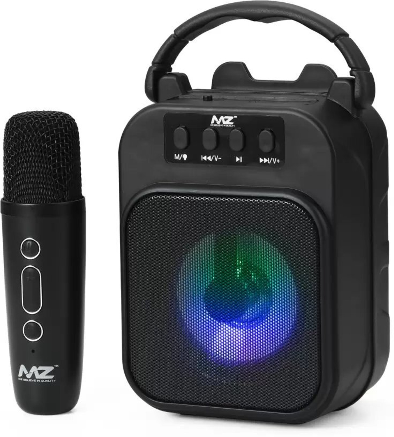 Image of Nilesawar A53 M53VP (PORTABLE BLUETOOTH KARAOKE SPEAKER) Wireless MIC with voice changer 6 W Bluetooth Speaker
