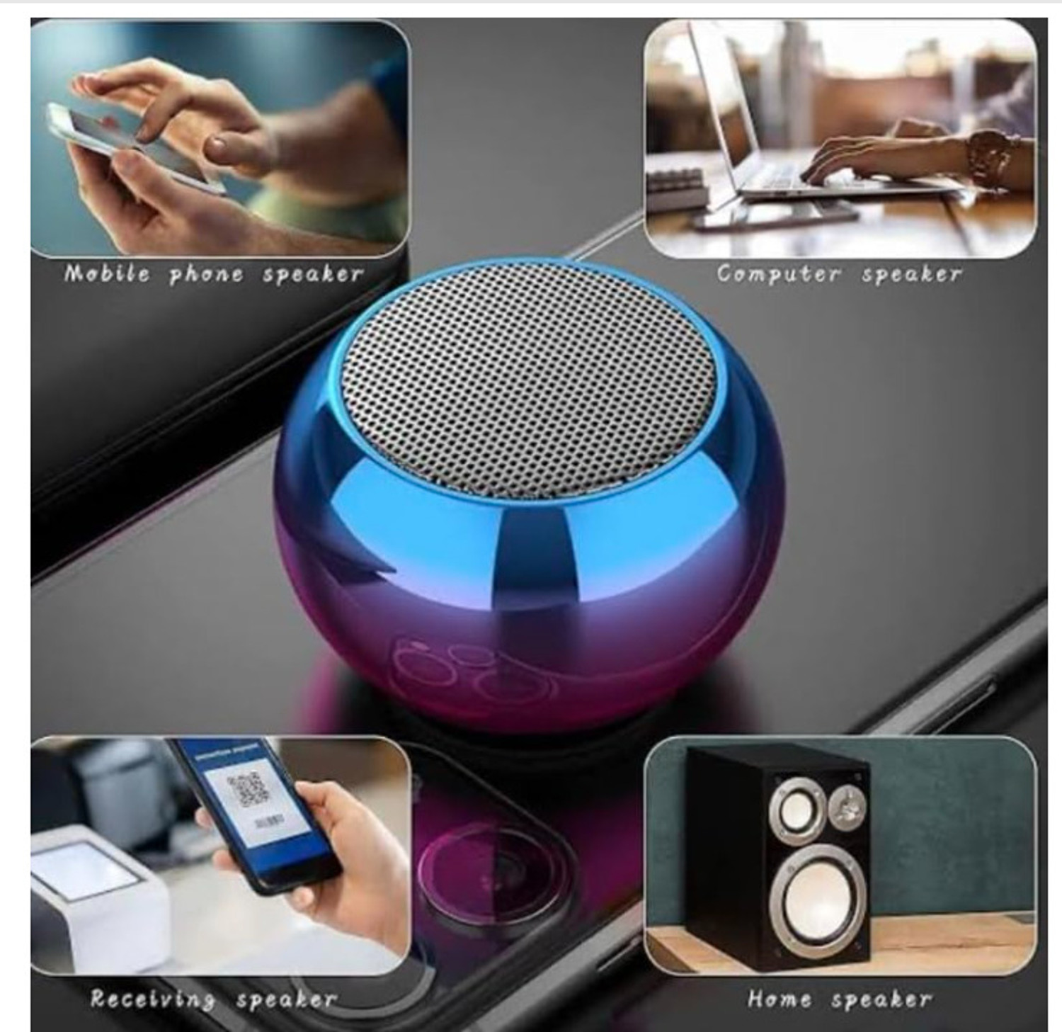 Image of Three23 J - B - L Speaker New Speaker J - B - L Bluetooth Speaker Extra Bass 111 with Google & Alexa Assistant Smart Speaker