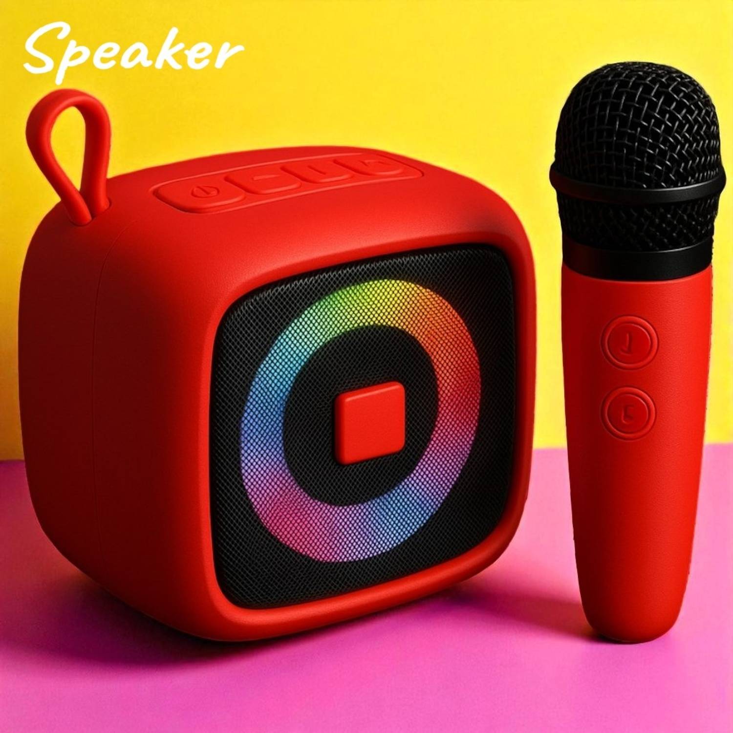 Ziddjeet X541 Portable Bluetooth Speaker with Mic & RGB Lights 10 W Bluetooth Speaker