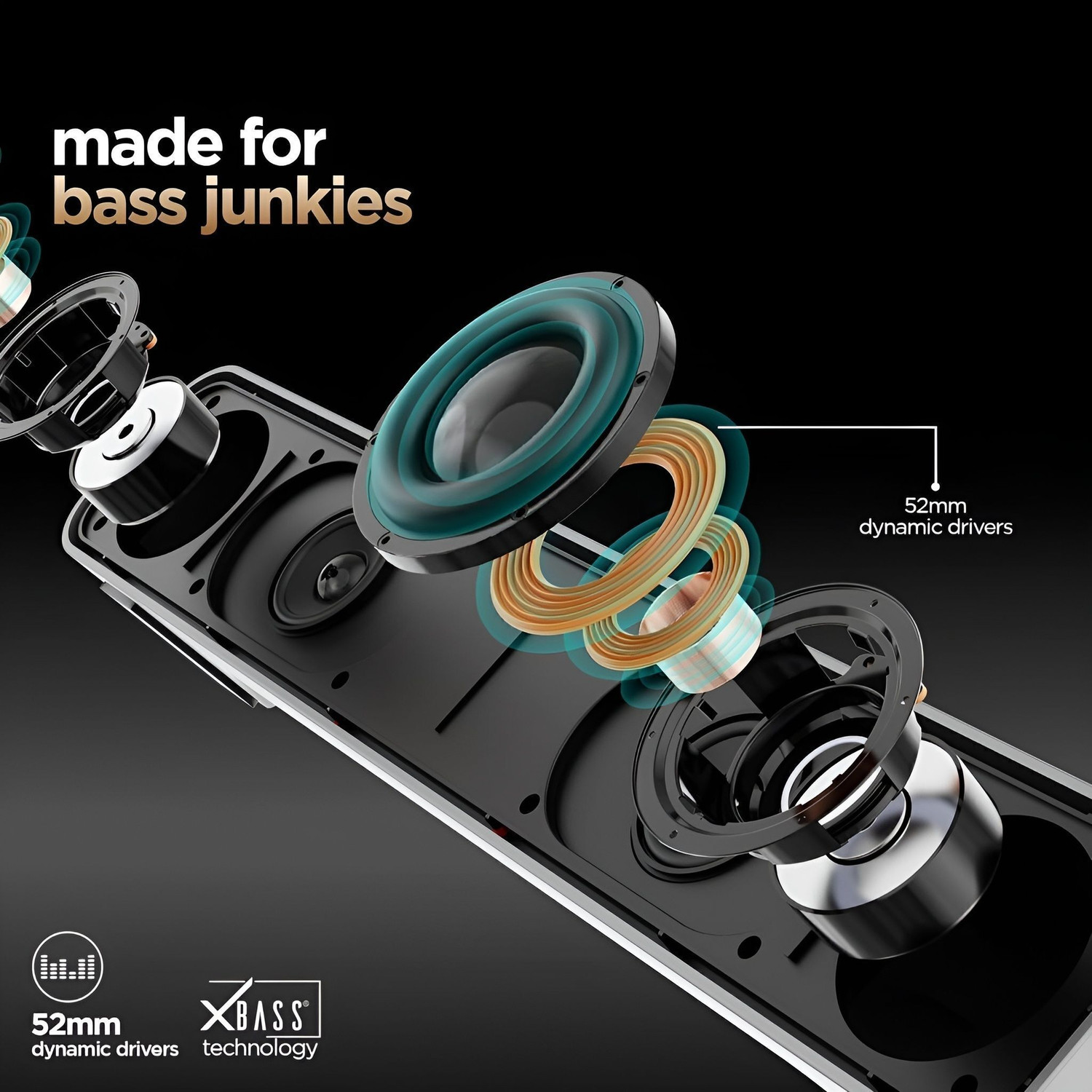 Image of CAPSLINE E-91 Wireless Bluetooth Speaker With Usb, Fm, Tf Card And Line In Aux-24 20 W Bluetooth Speaker