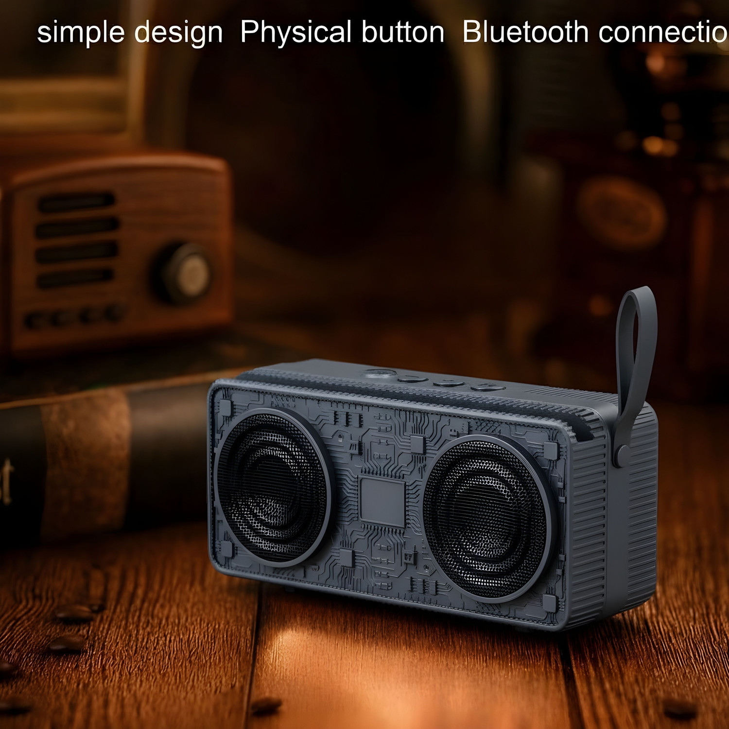 Image of ZXTMUZK PORTABLE WIRELESS SPEAKER - 8HOURS PLAYTIME HEAVY BASS SOUND 16 W Bluetooth Gaming Speaker