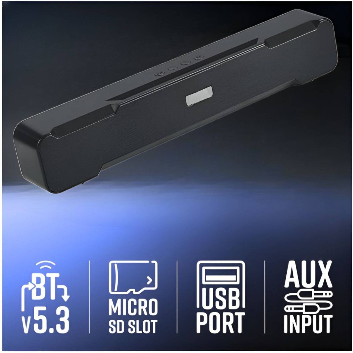BASS BLING 10W Bluetooth Soundbar - Image 4