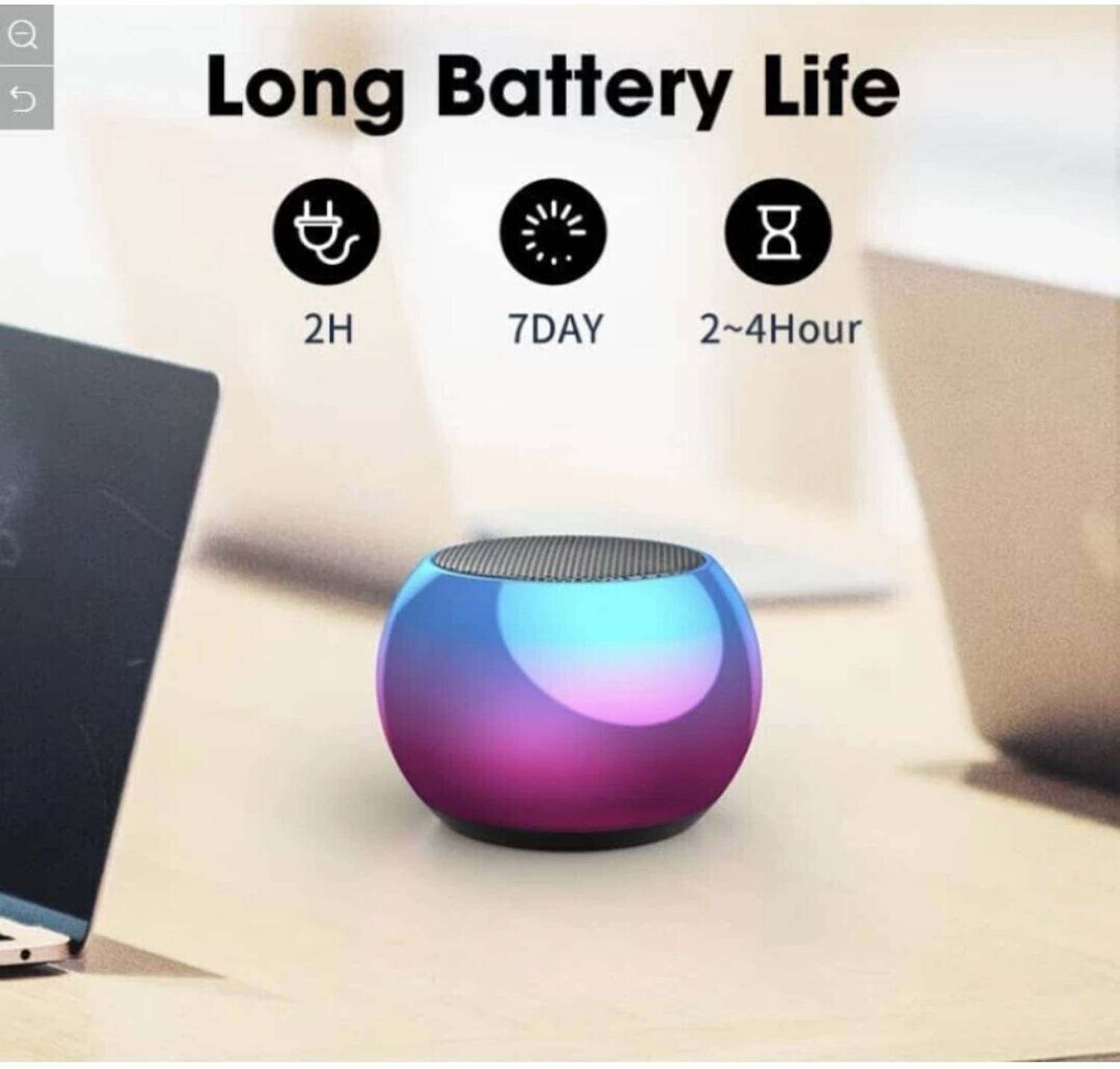 JAXTER Portable Bluetooth Mini Speaker 5W - Image 3
