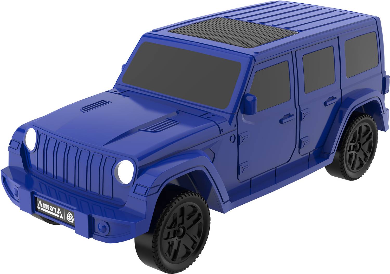 Aroma Thar-10W Upto 6H Music time*,Dynamic Thunder Sound Driver,RGB Lights Car Design 10 W Bluetooth Speaker