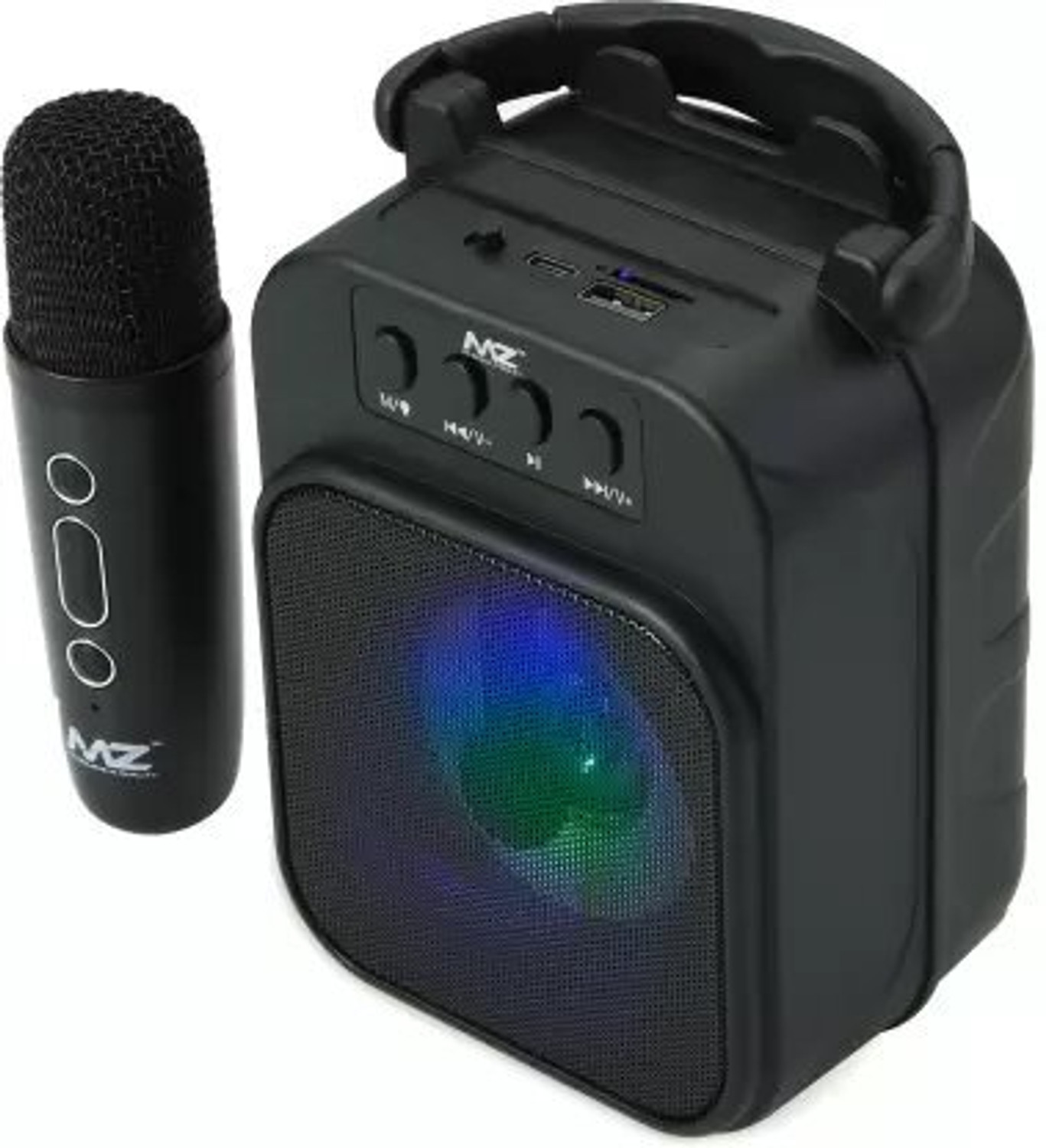Image of Nilesawar A53 M53VP (PORTABLE BLUETOOTH KARAOKE SPEAKER) Wireless MIC with voice changer 6 W Bluetooth Speaker