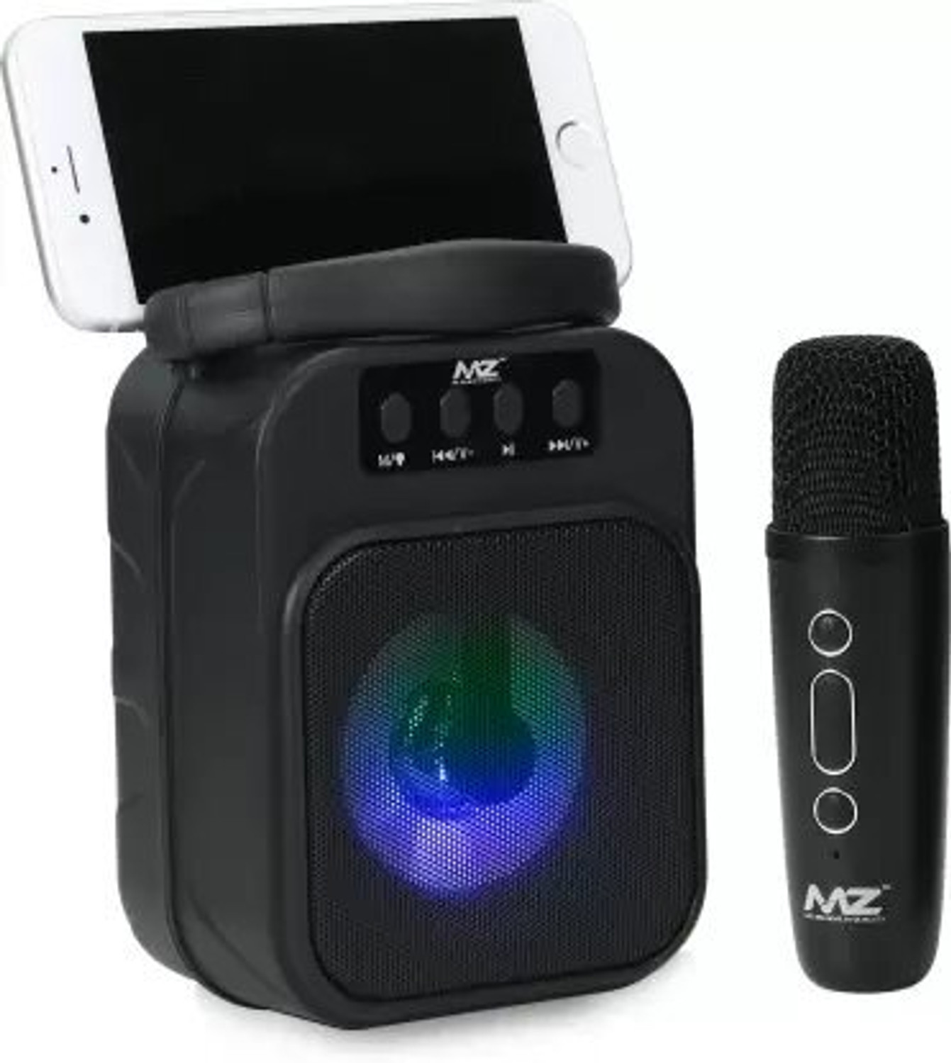Image of Nilesawar A53 M53VP (PORTABLE BLUETOOTH KARAOKE SPEAKER) Wireless MIC with voice changer 6 W Bluetooth Speaker