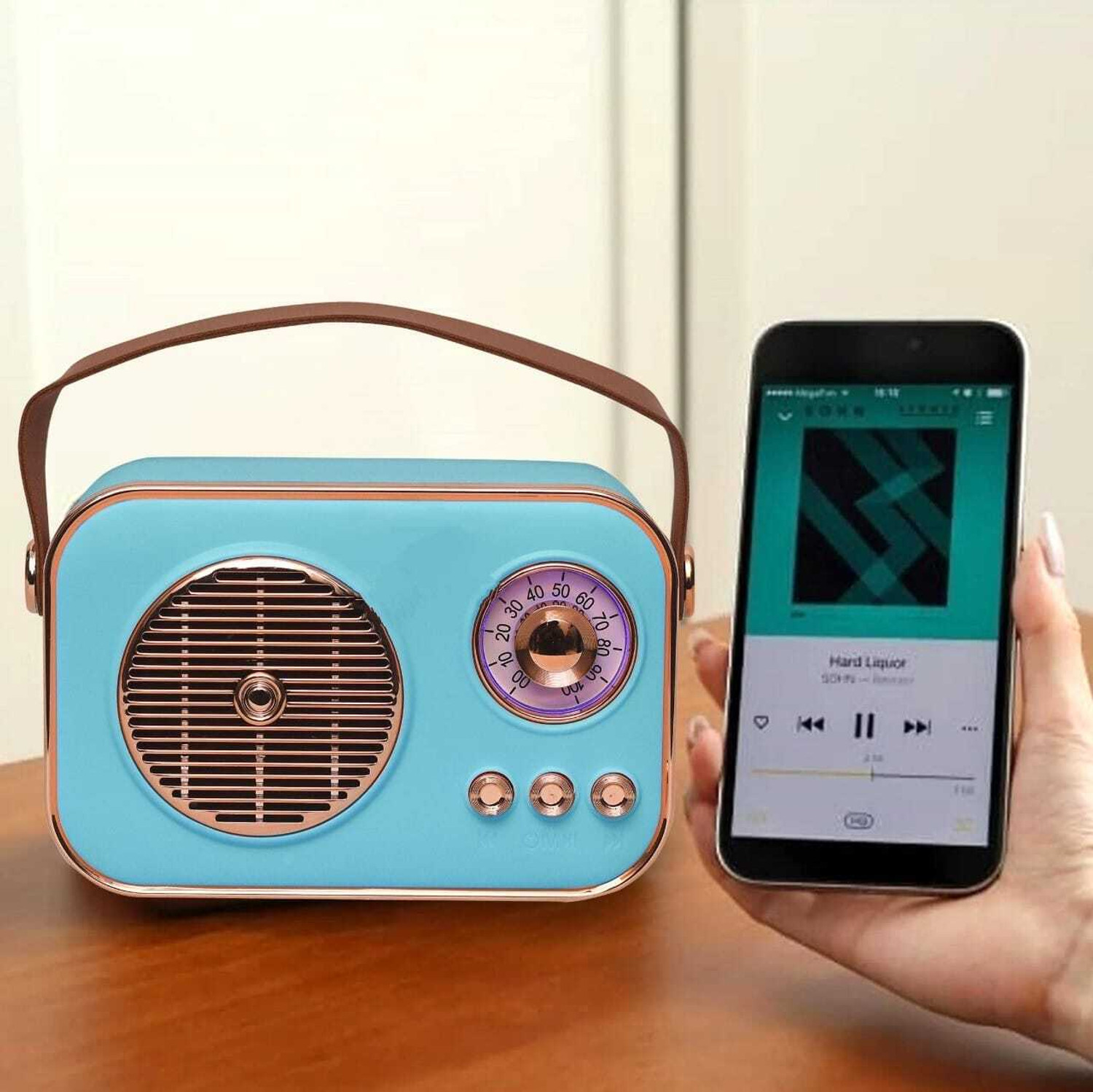 Image of JAXTER Bluetooth Wireless Speaker with USB Input & Hands-Free Calling (10W RMS Power) 7 W Bluetooth Speaker