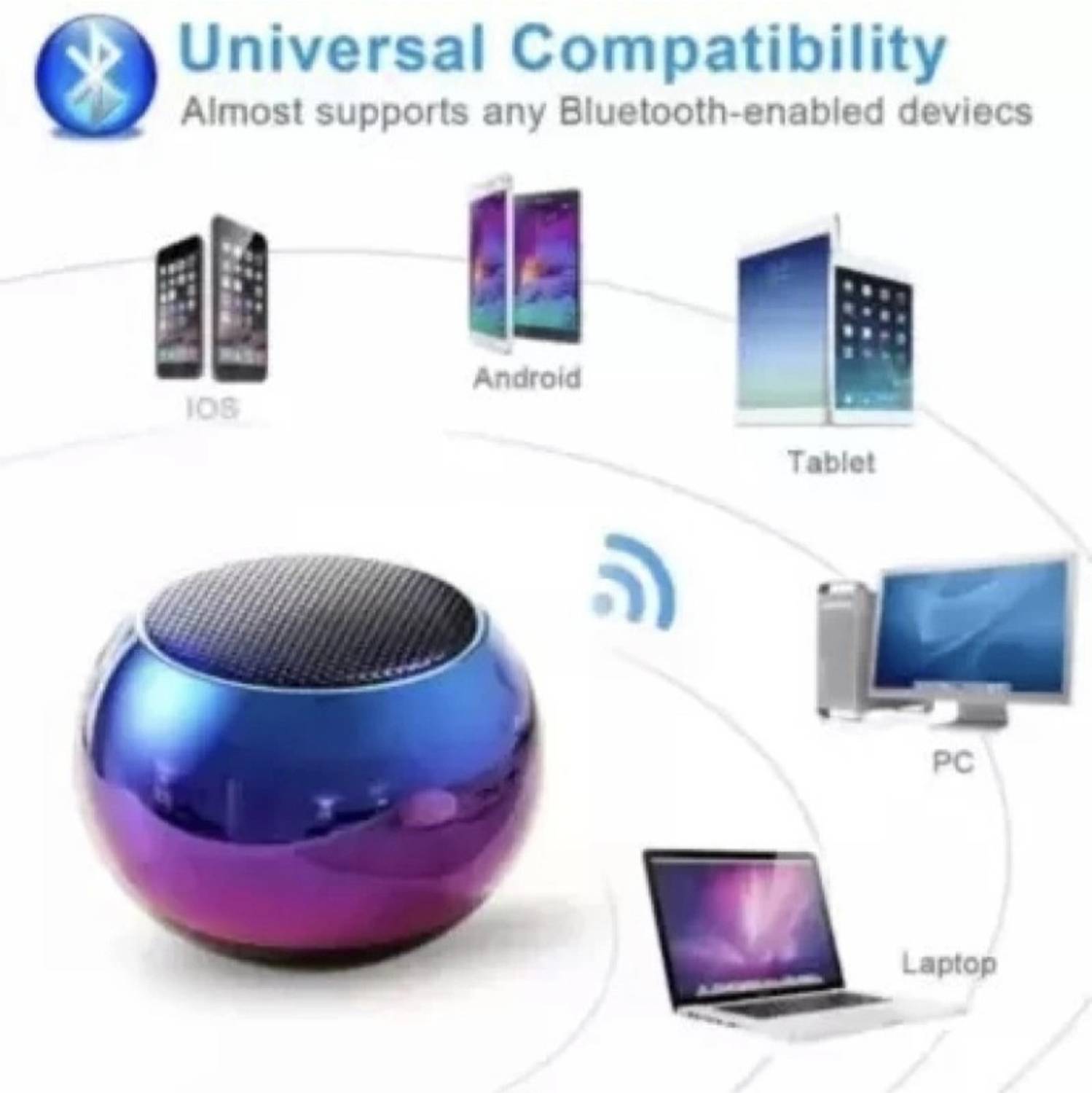 JAXTER Portable Bluetooth Mini Speaker 5W - Image 5