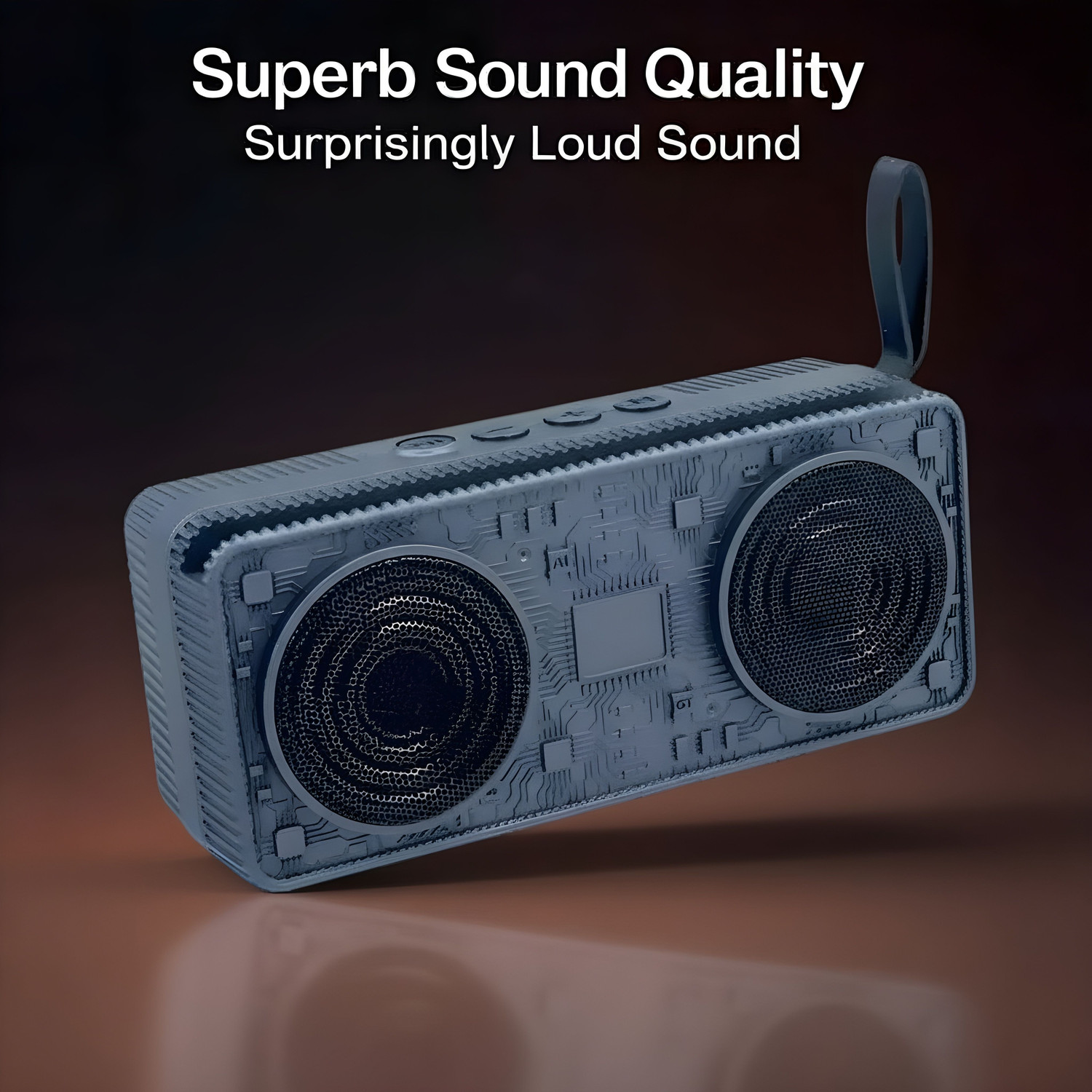 Image of ZXTMUZK PORTABLE WIRELESS SPEAKER - 8HOURS PLAYTIME HEAVY BASS SOUND 16 W Bluetooth Gaming Speaker