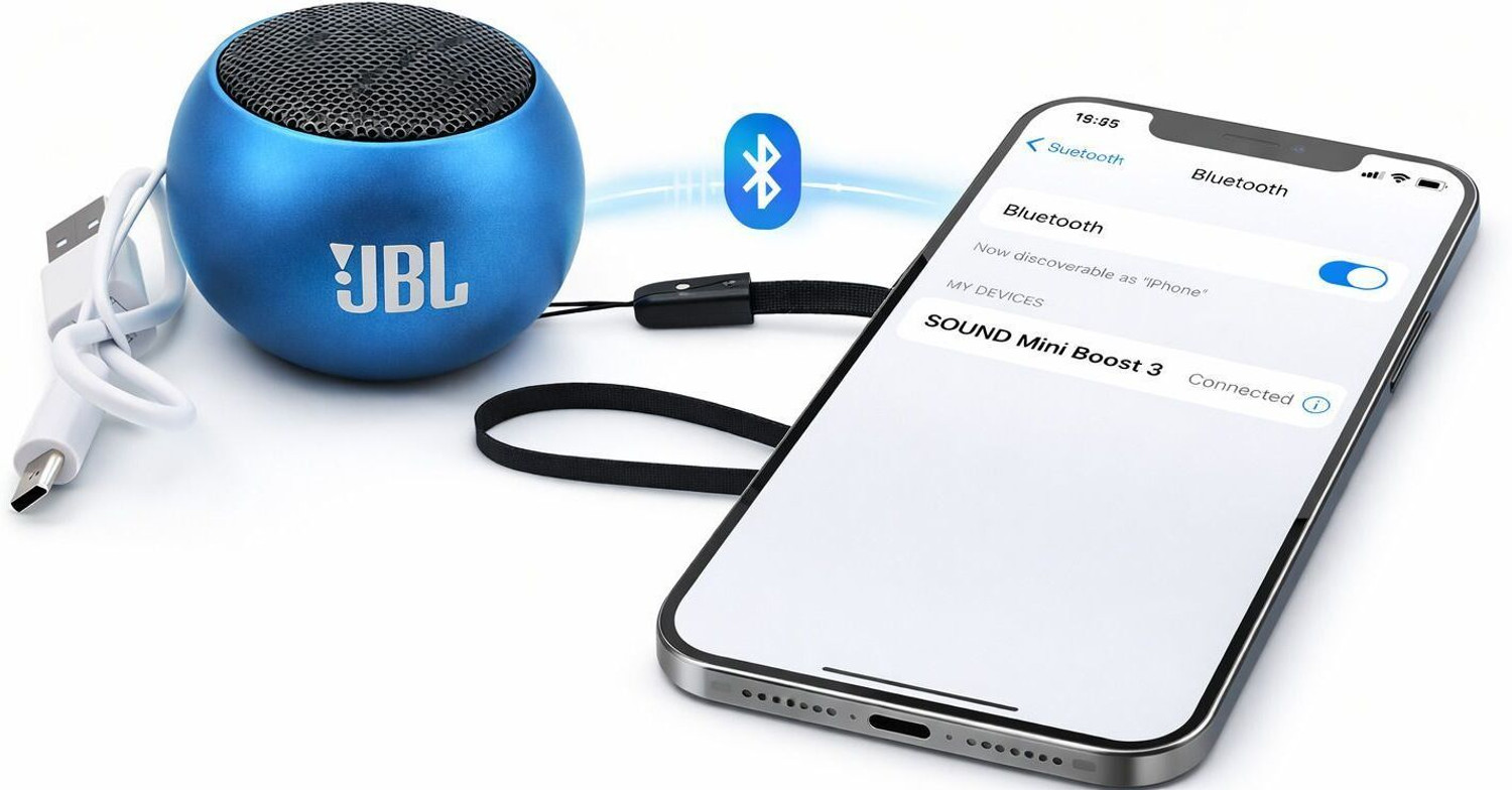 Image of IIXINITE J-B-L Bluetooth Speaker With 4K Sound Quality (Extra Bass) 111 5.6 W Bluetooth Speaker