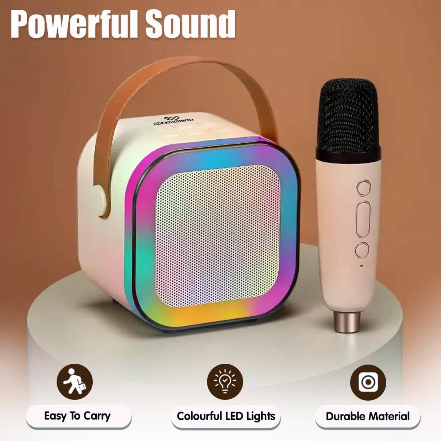 ADC Wireless Karaoke Mic with Bluetooth Speaker - Image 3