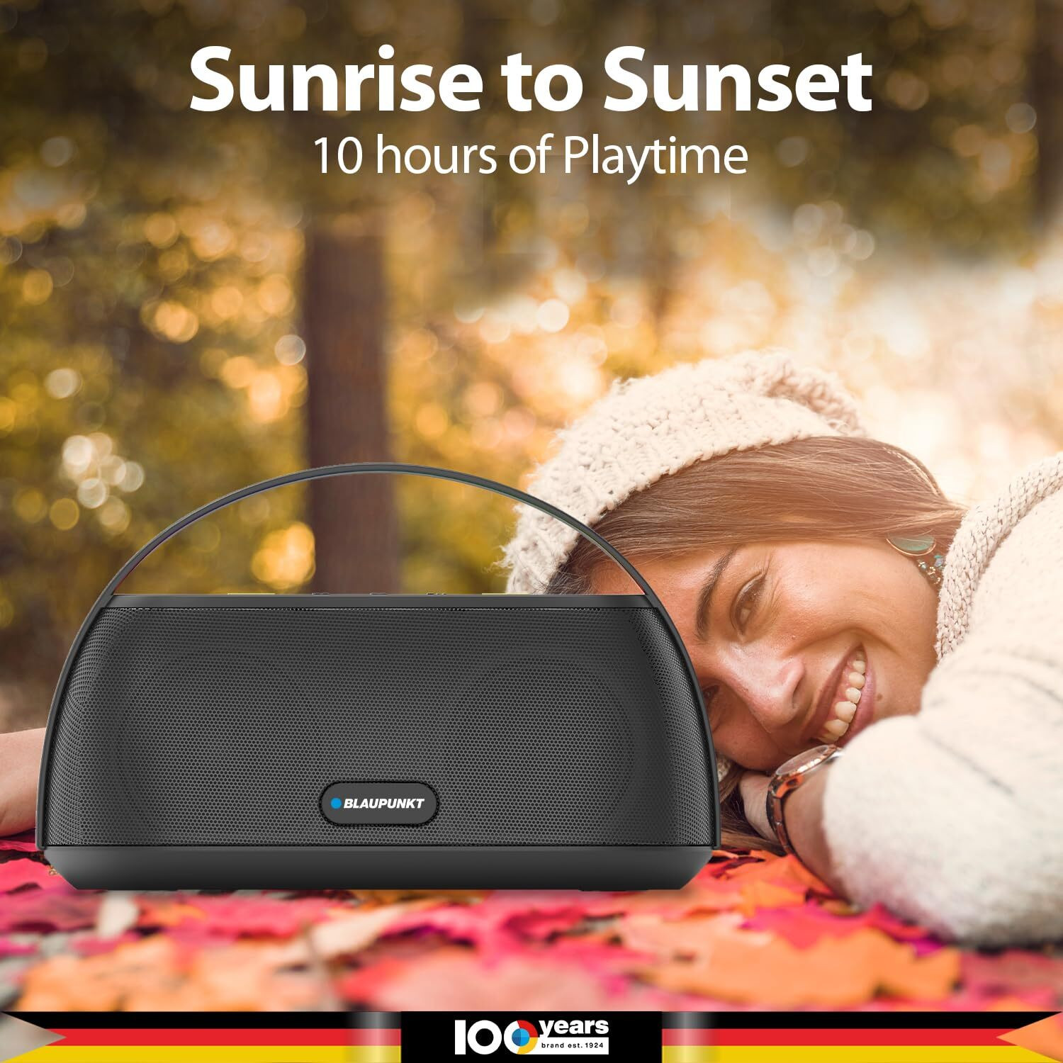 Image of Blaupunkt ATOMIK Grab BB01 20 W Bluetooth Speaker