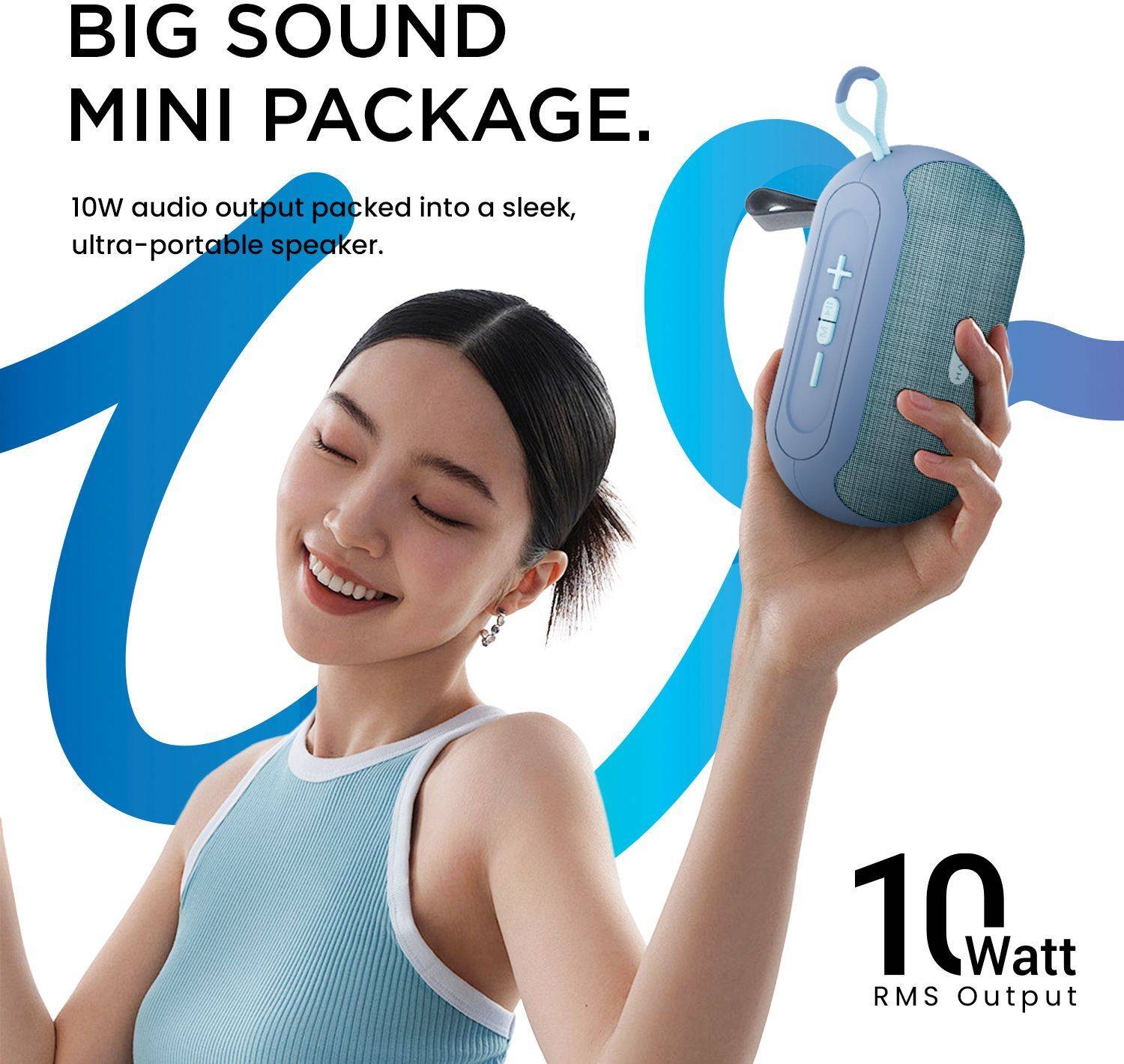 Hammer Wave 10W Bluetooth Speaker - Image 2