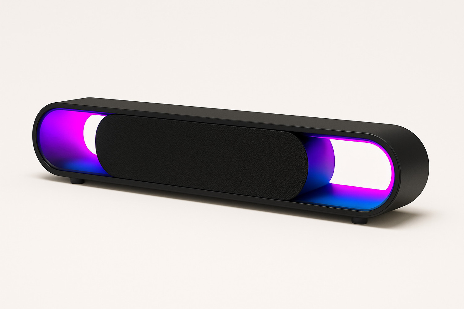 Image of Coracao 18W Bluetooth Soundbar with 2000mAh Battery, 8H Playtime, RGB Lights, BT5.3 18 W Bluetooth Speaker