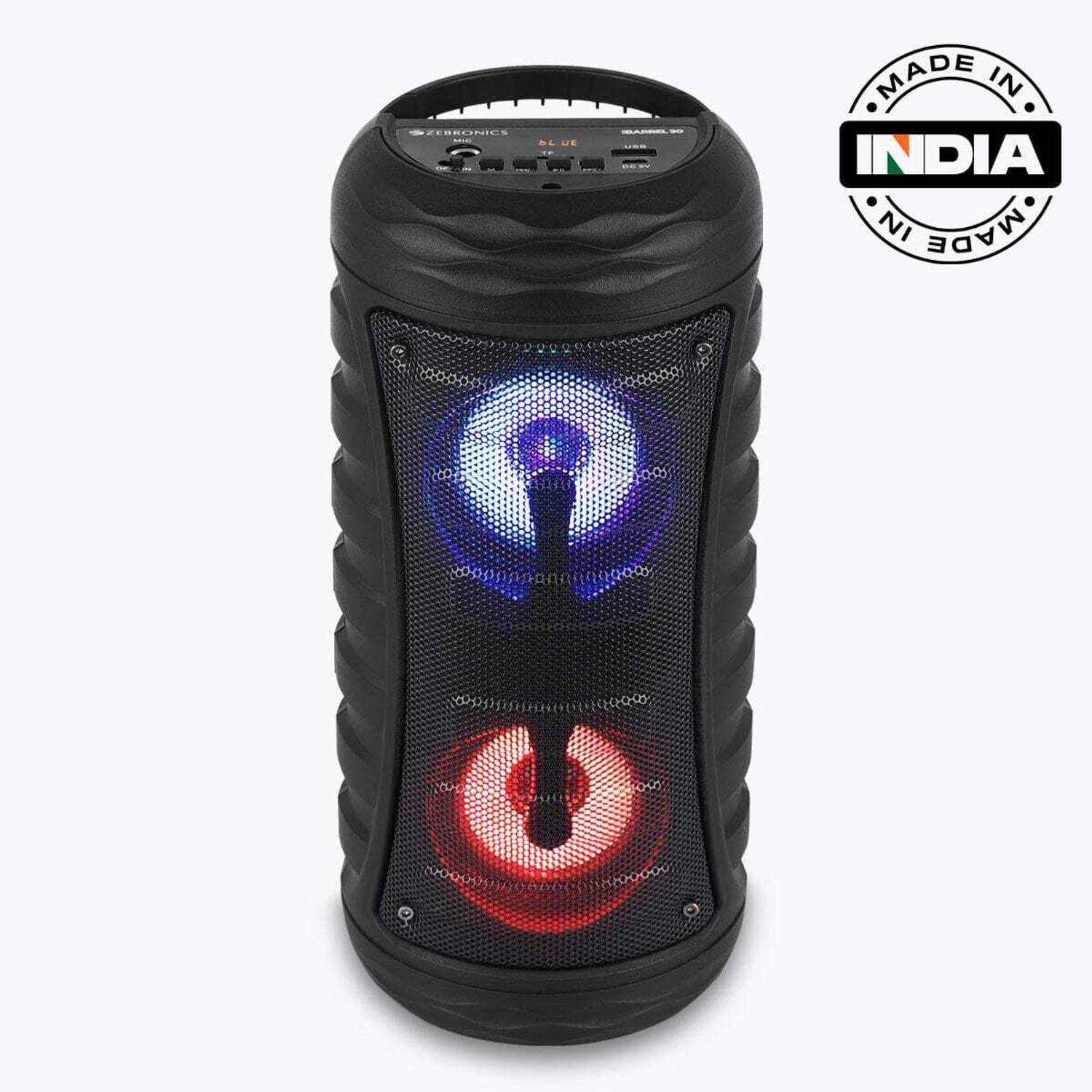 ZEBRONICS Zeb Barrel 90 15 W Bluetooth Home Audio Speaker