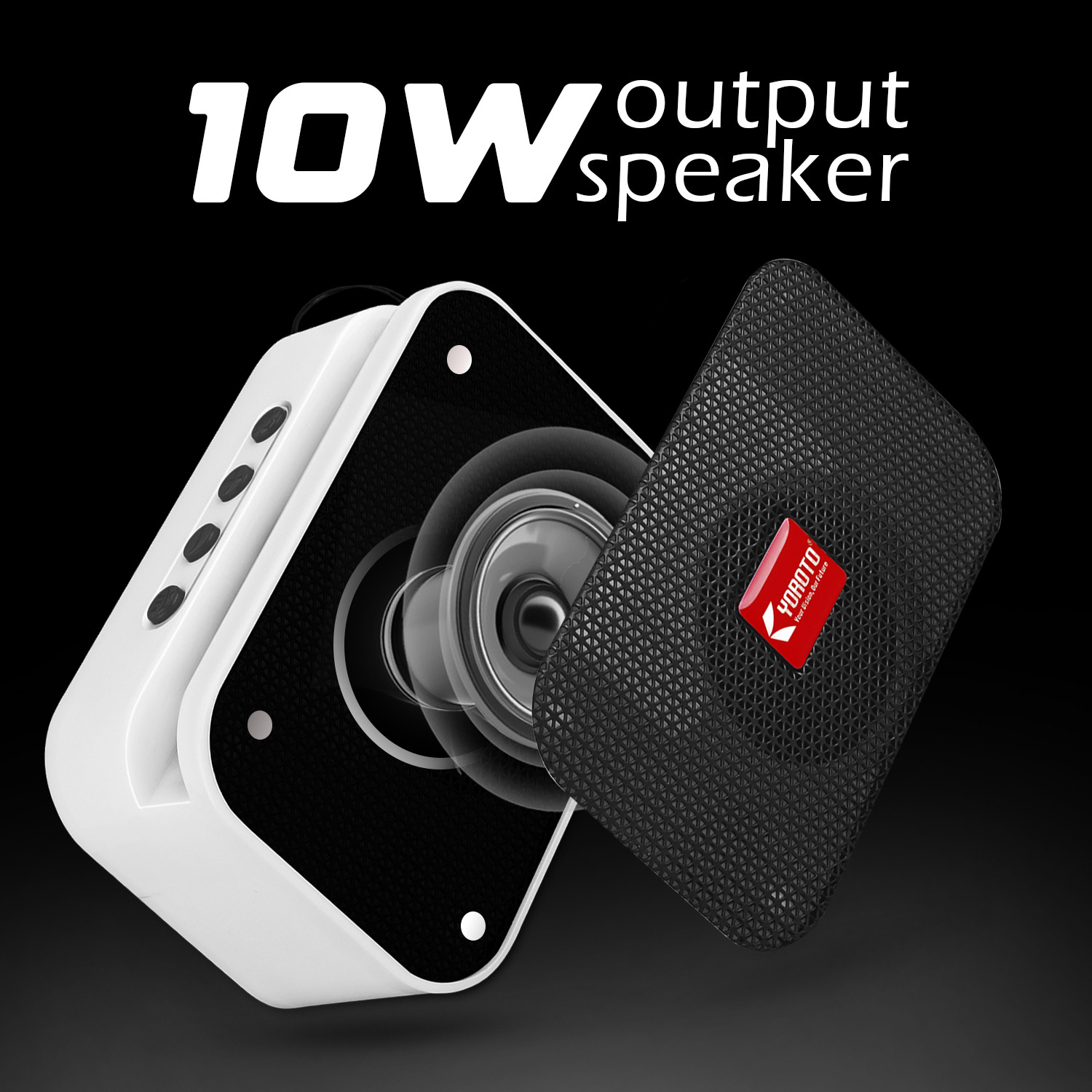 Image of YOROTO RGB Portable Speaker With Ultra Thunder Sound and High Bass 10 W Bluetooth Speaker