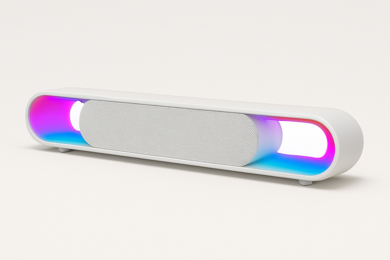 Image of Coracao 18W Bluetooth Soundbar with 2000mAh Battery, 8H Playtime, RGB Lights, BT5.3 18 W Bluetooth Speaker