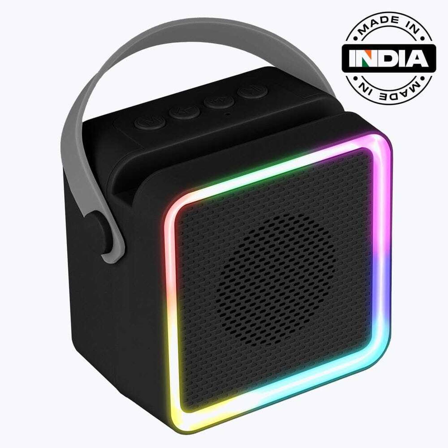 ZEBRONICS Zeb County 8 Black RGB , 8 W Bluetooth Speaker