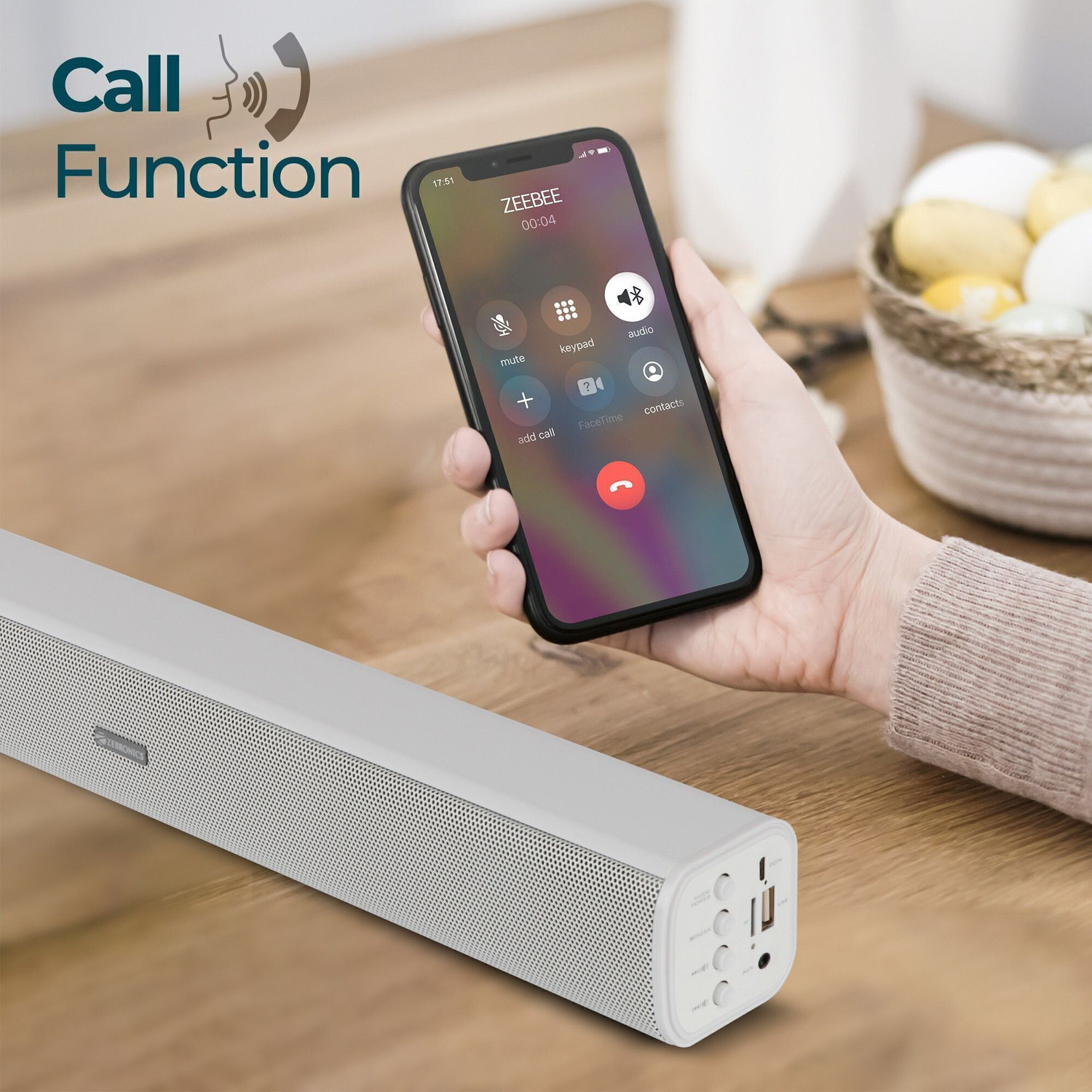 Image of ZEBRONICS Zeb-Vita Pro 24 W Bluetooth Soundbar