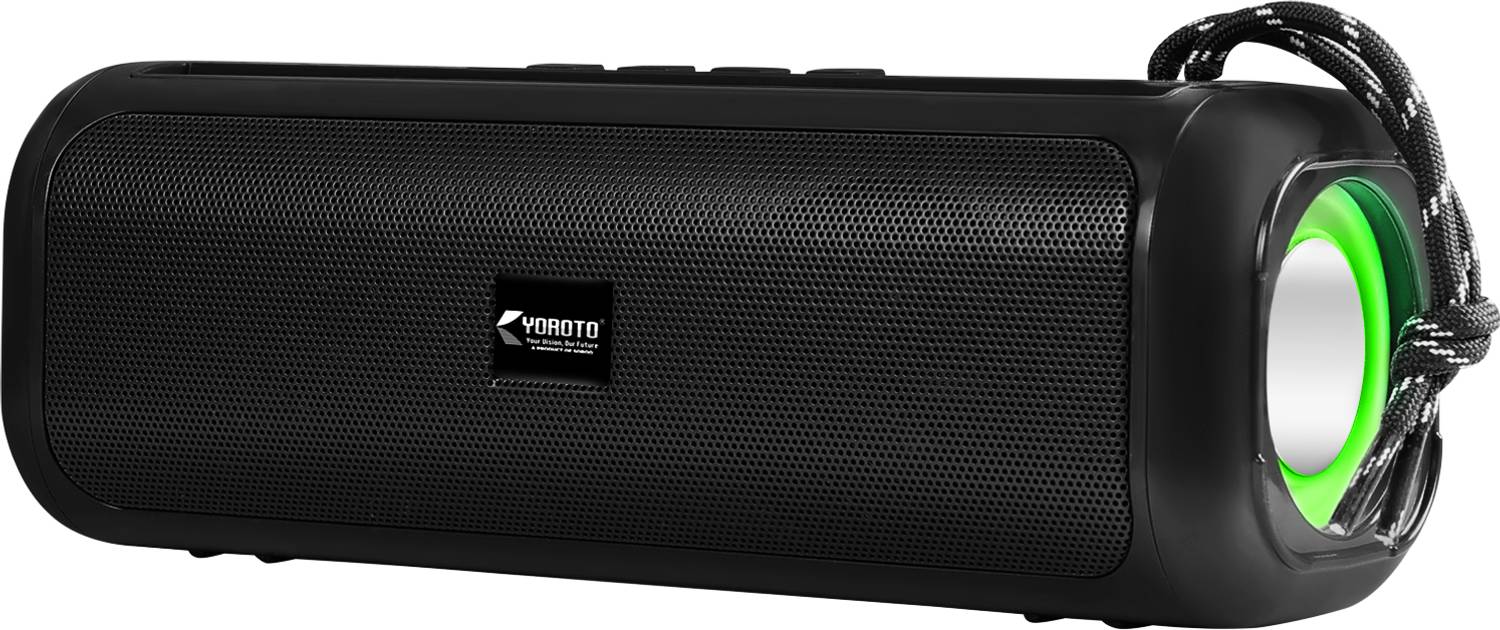 YOROTO Stylish Wireless Speaker with Powerful Bass, Crystal Clear Audio 16 W Bluetooth Speaker
