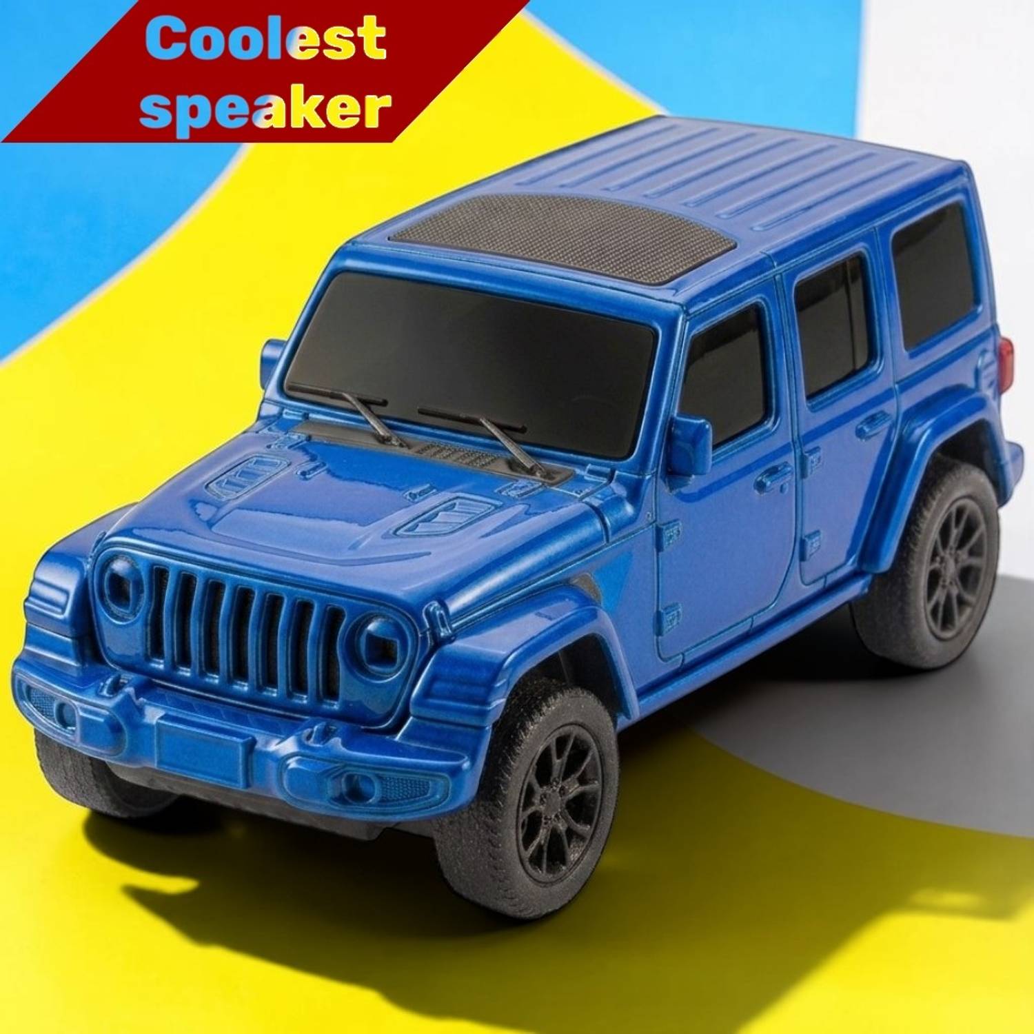 3BAAN A5 Stylish Car Shape Bluetooth Speaker with LED Light Portable Rechargeable 9 W Bluetooth Speaker